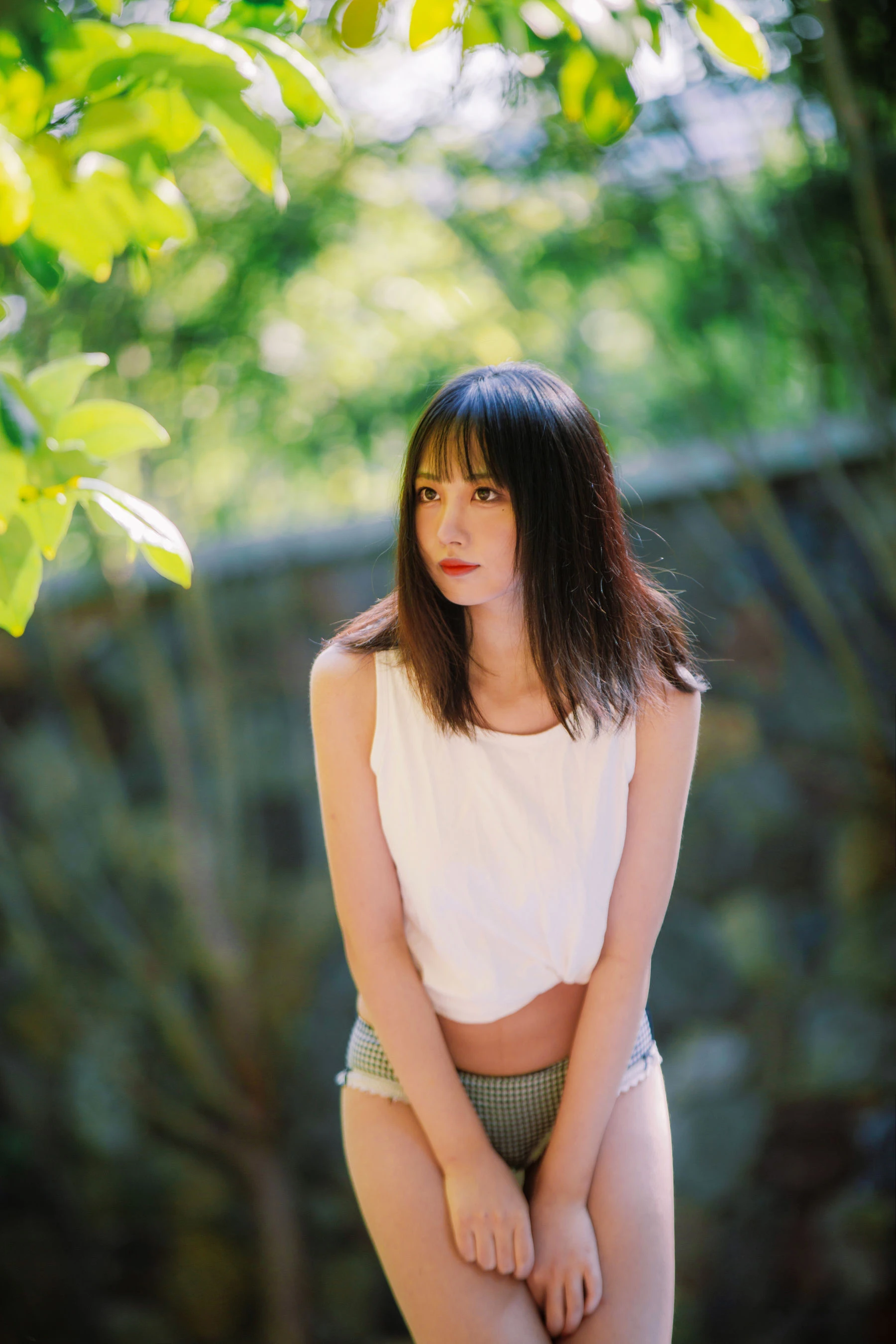 [美女]韓雨晴珍藏作品作品：攝影棚攝影甜美彰顯韓雨晴身材曲線韻味綻放寫真集 - 38