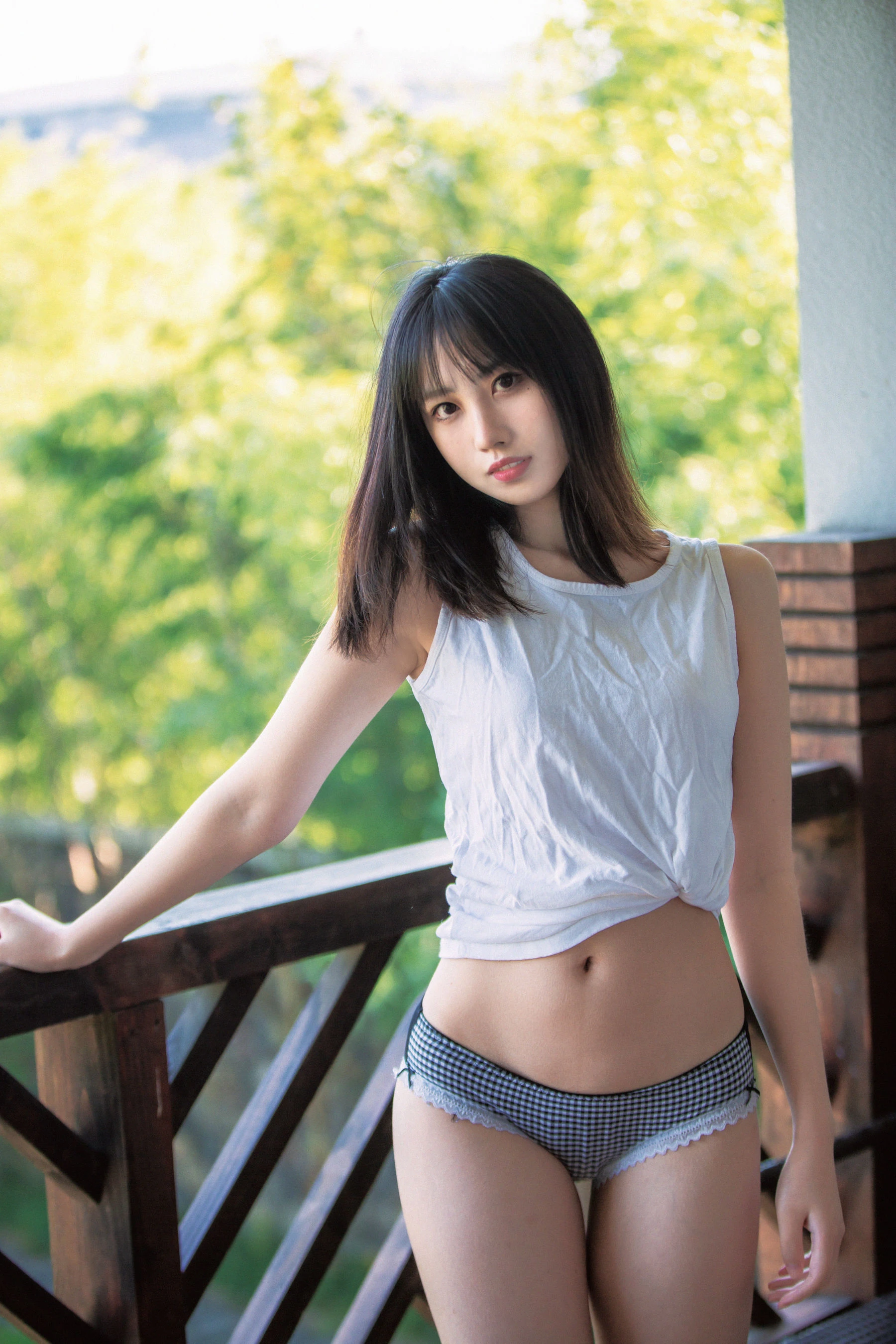 [美女]韓雨晴珍藏作品作品：攝影棚攝影甜美彰顯韓雨晴身材曲線韻味綻放寫真集 - 6
