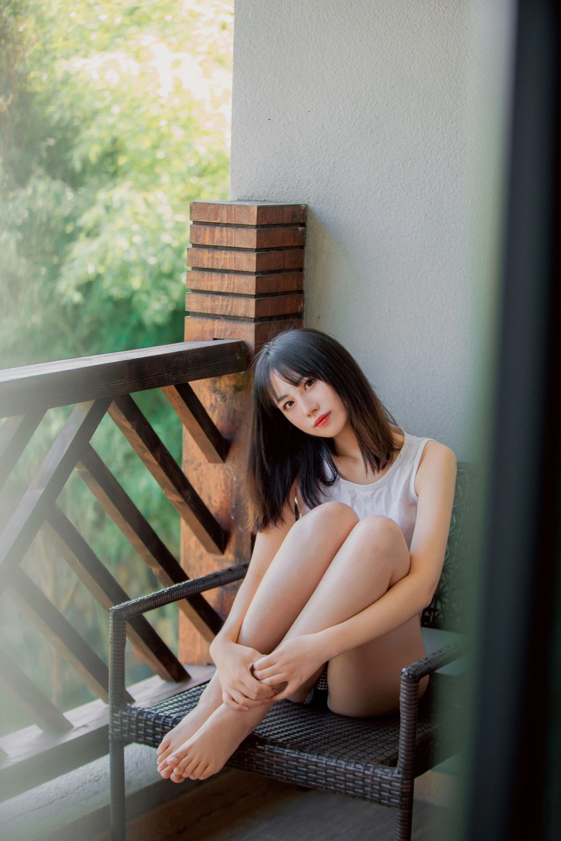 [美女]韓雨晴珍藏作品作品：攝影棚攝影甜美彰顯韓雨晴身材曲線韻味綻放寫真集 - 9