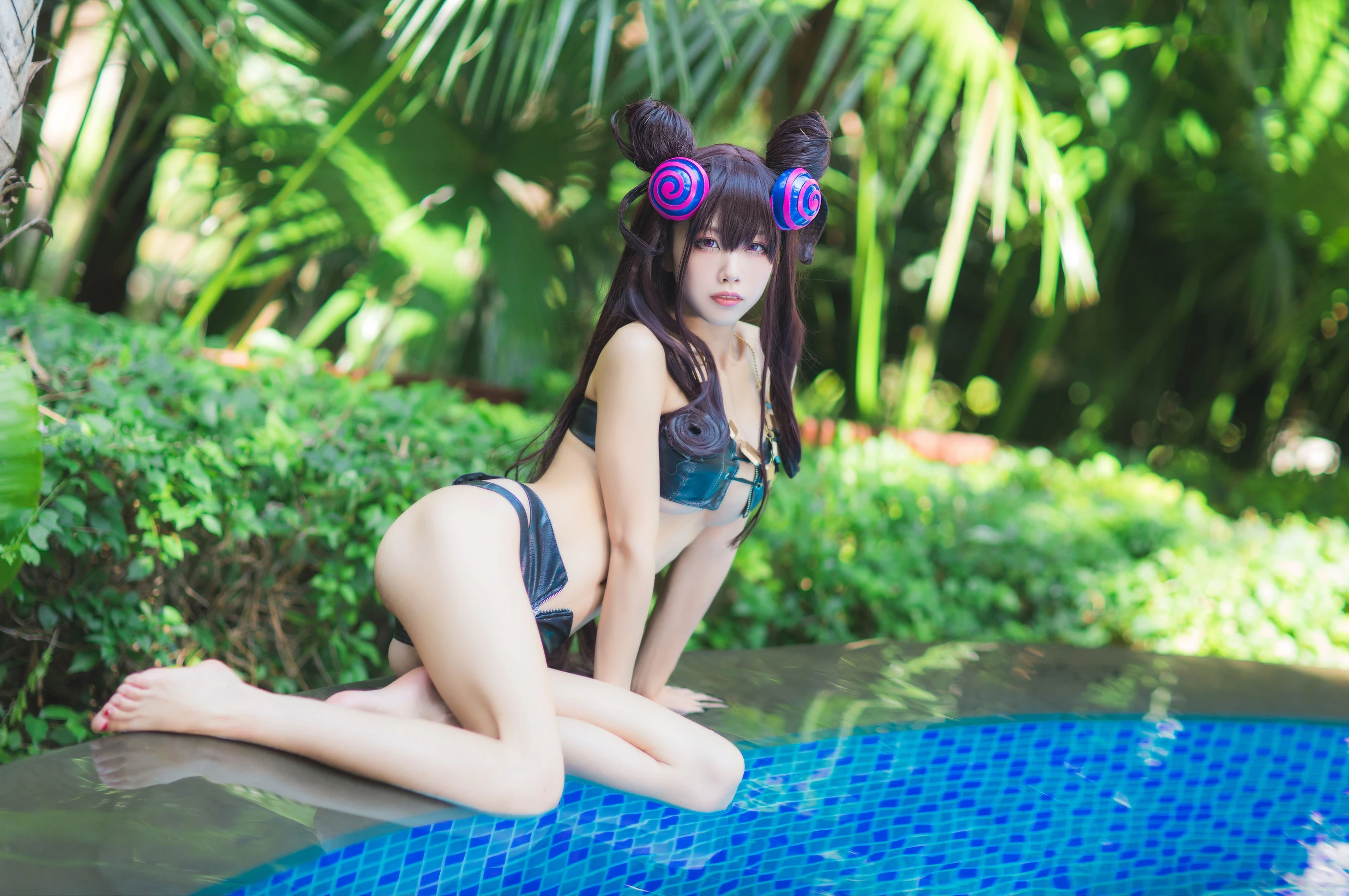 [辣妹]胡雅婷高清街拍寫真藝術：胡雅婷甜美韻味彰顯美胸完美曲線寫真 - 23