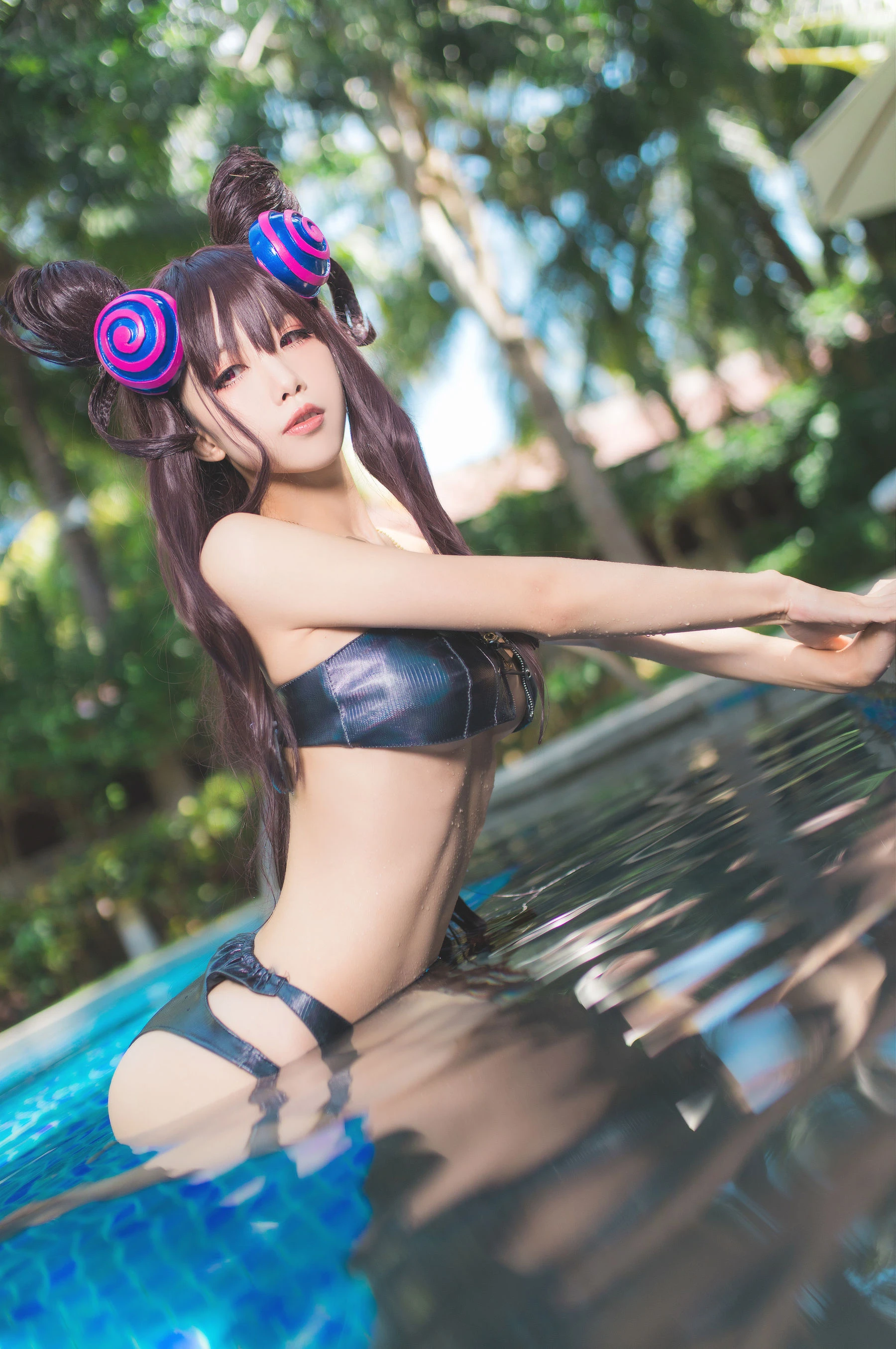 [辣妹]胡雅婷高清街拍寫真藝術：胡雅婷甜美韻味彰顯美胸完美曲線寫真 - 32
