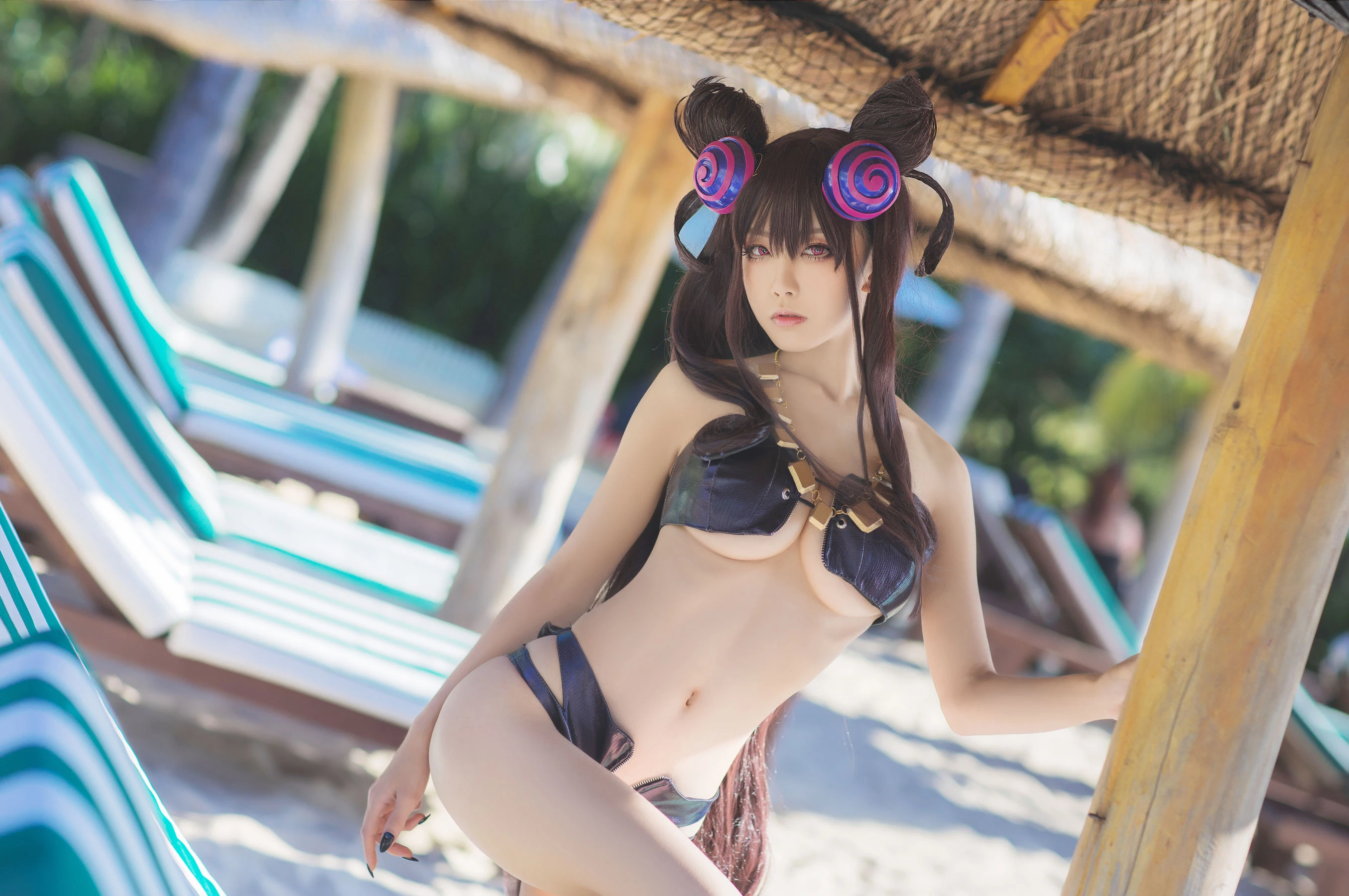 [辣妹]胡雅婷高清街拍寫真藝術：胡雅婷甜美韻味彰顯美胸完美曲線寫真 - 7