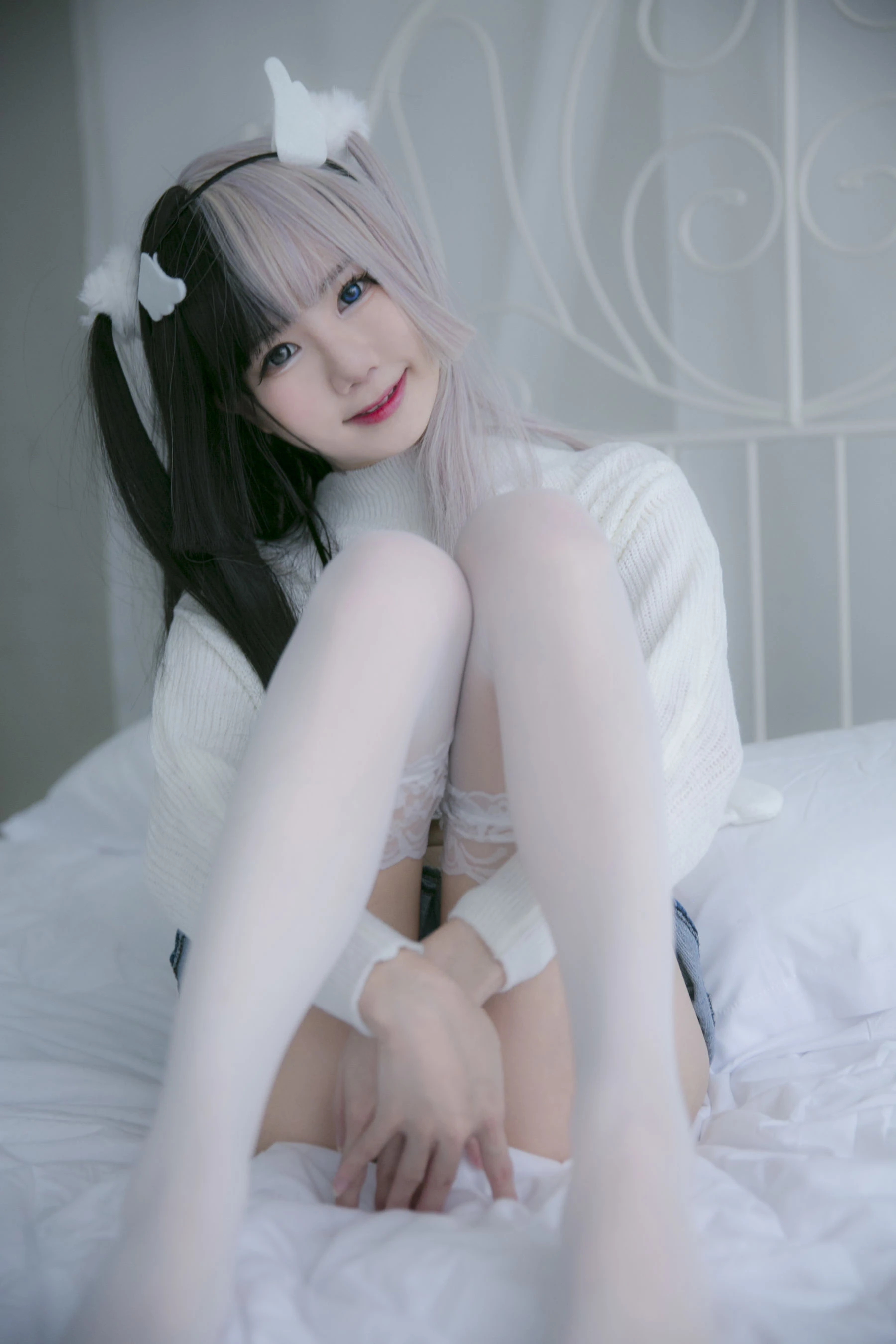 [辣妹]謝欣妍謝欣妍甜美格調寫真大賞：街拍高清寫真演繹翹臀誘惑美學 - 1