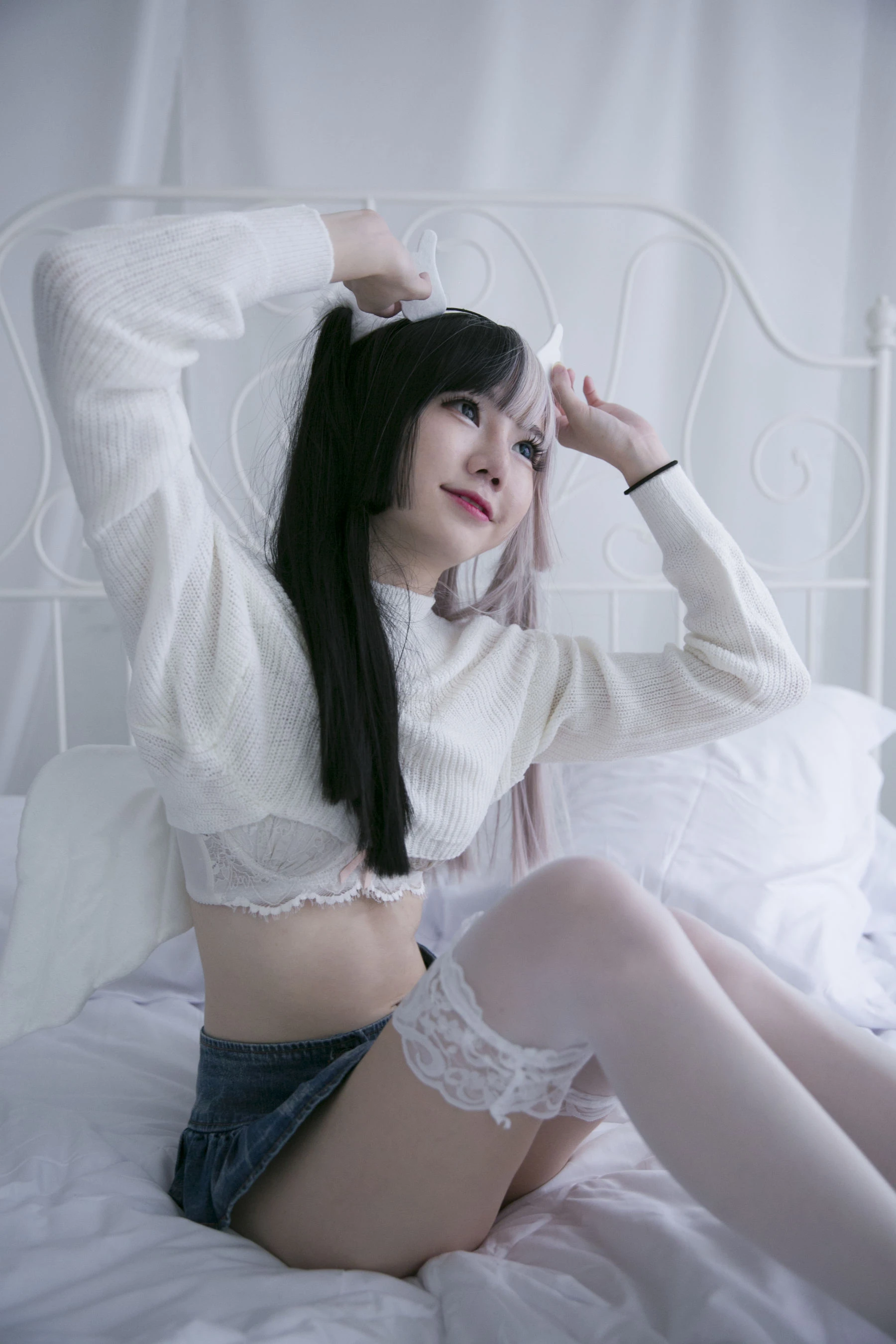 [辣妹]謝欣妍謝欣妍甜美格調寫真大賞：街拍高清寫真演繹翹臀誘惑美學 - 3