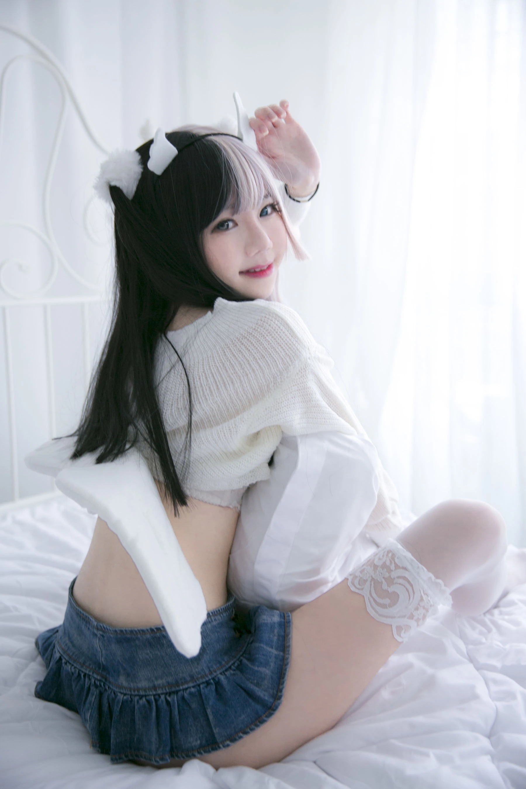 [辣妹]謝欣妍謝欣妍甜美格調寫真大賞：街拍高清寫真演繹翹臀誘惑美學 - 8