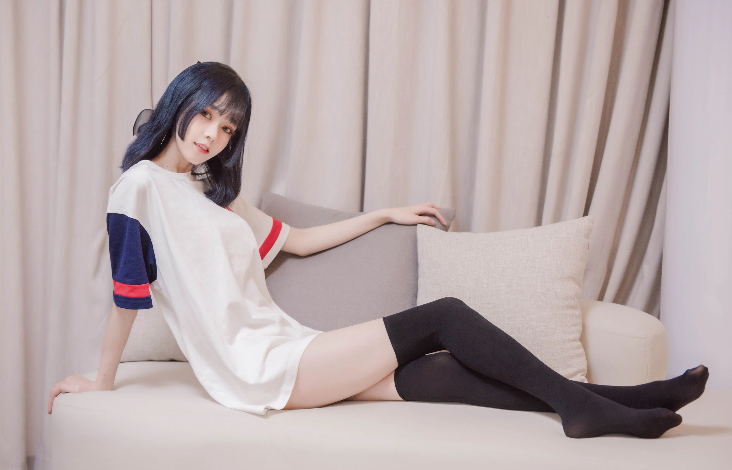 [正妹]彭思琪寫真攝影大師作：彭思琪清純於攝影棚詮釋身材風情精選演繹 - 5
