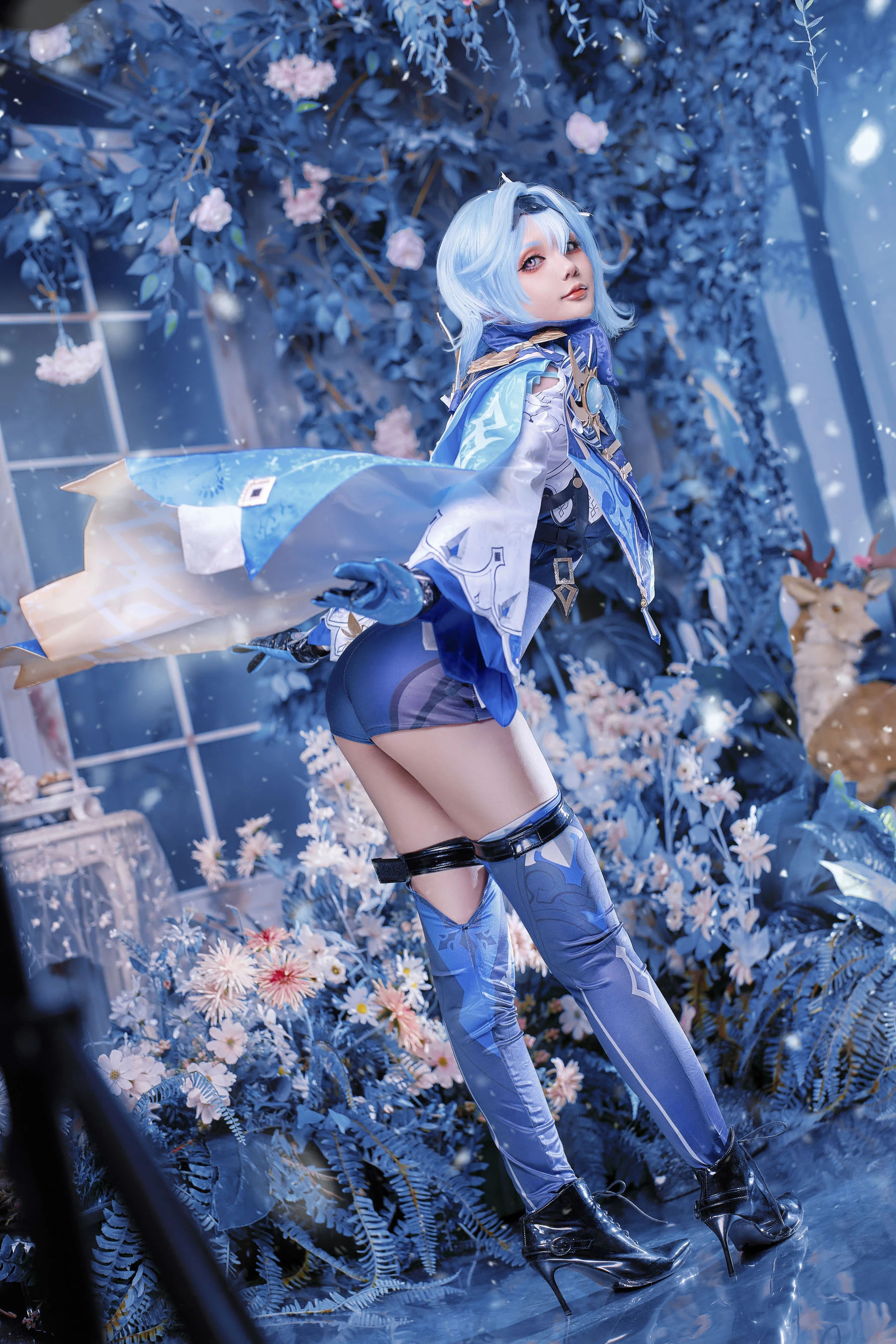 [模特]林雨彤林雨彤私藏大圖藝術：自然光性感魅力演繹身材寫真合集 - 1