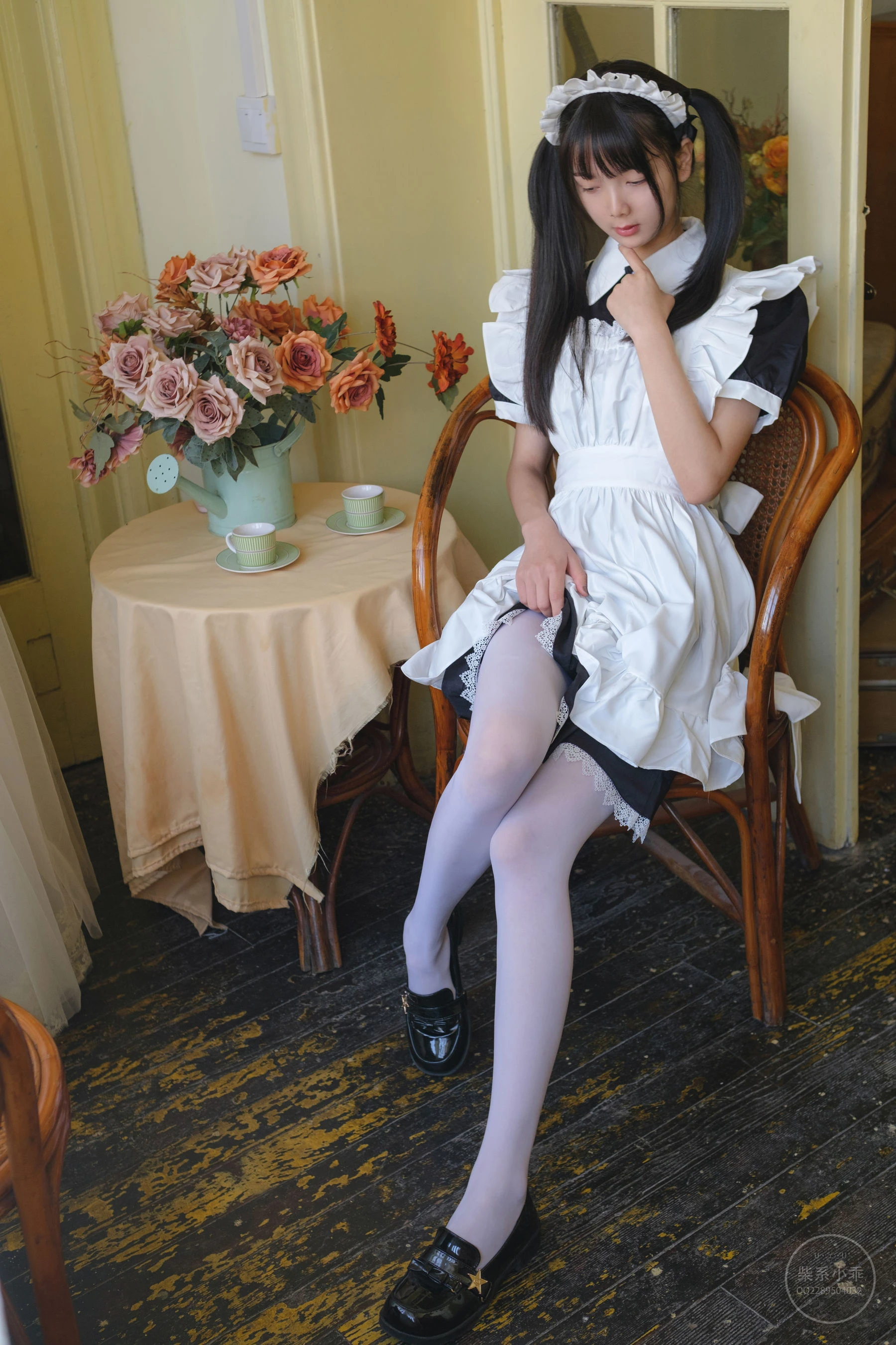 [美模]鄧心怡超清寫真作品：寫真館攝影性感釋放鄧心怡翹臀曲線格調綻放寫真集 - 93
