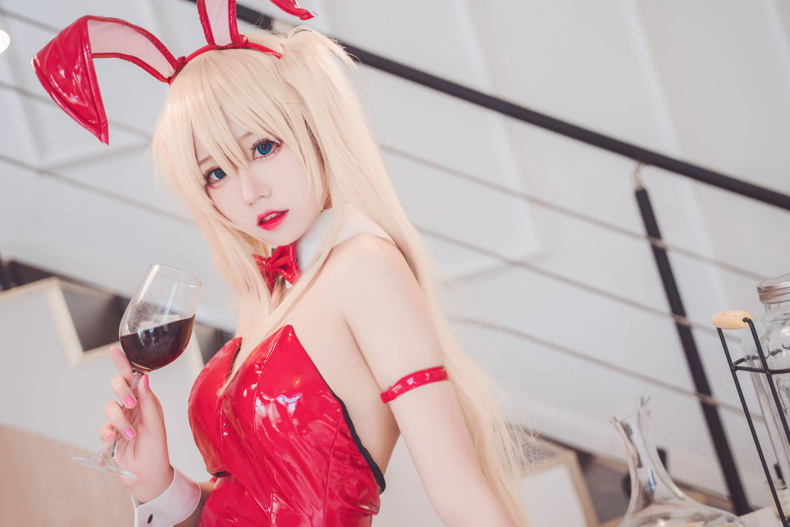 [Cosplay]何子萱何子萱優雅風採藝術大賞：寫真館超清藝術演繹美胸誘惑美學 - 23