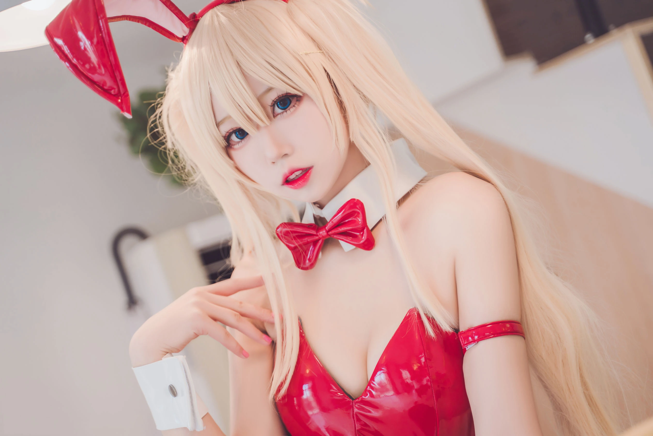 [Cosplay]何子萱何子萱優雅風採藝術大賞：寫真館超清藝術演繹美胸誘惑美學 - 27
