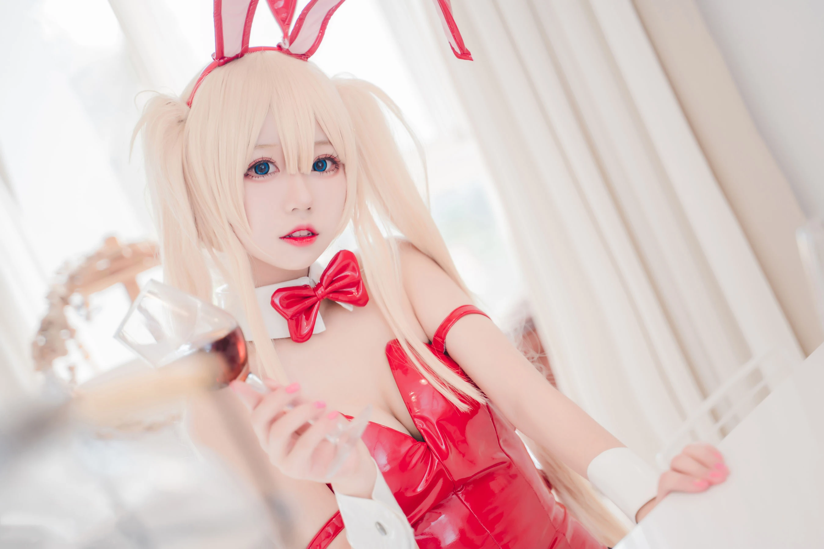[Cosplay]何子萱何子萱優雅風採藝術大賞：寫真館超清藝術演繹美胸誘惑美學 - 39
