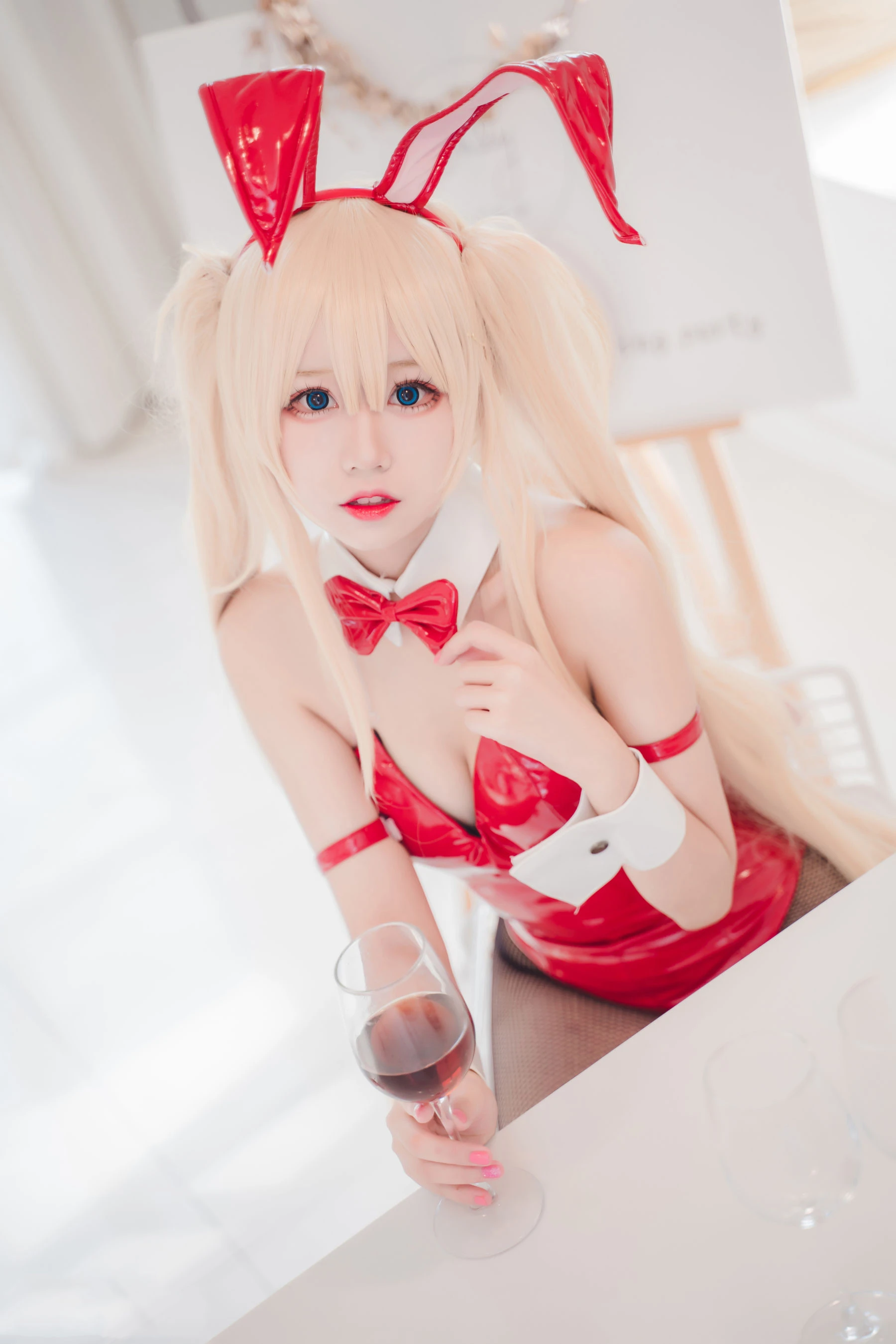 [Cosplay]何子萱何子萱優雅風採藝術大賞：寫真館超清藝術演繹美胸誘惑美學 - 5
