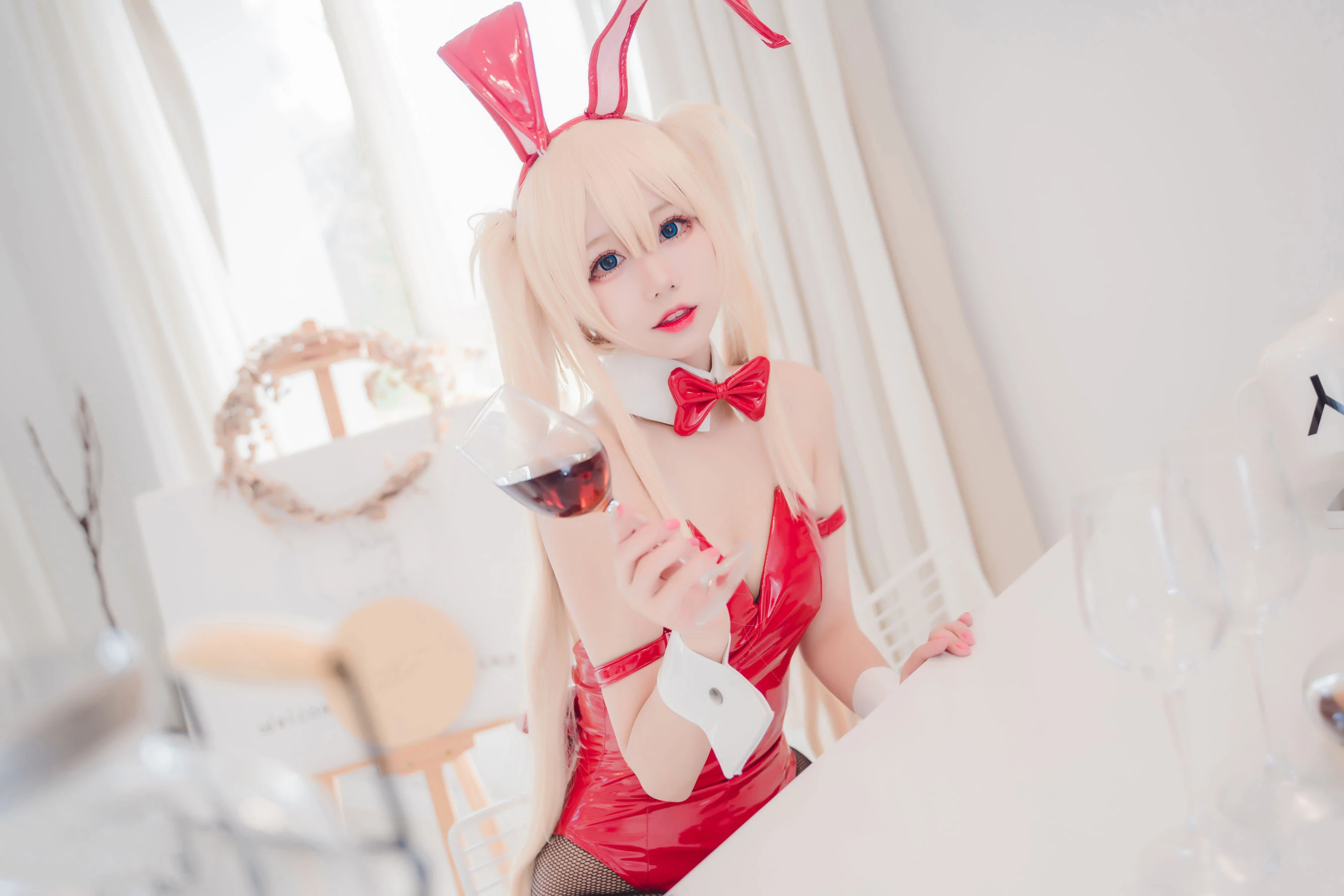[Cosplay]何子萱何子萱優雅風採藝術大賞：寫真館超清藝術演繹美胸誘惑美學 - 6