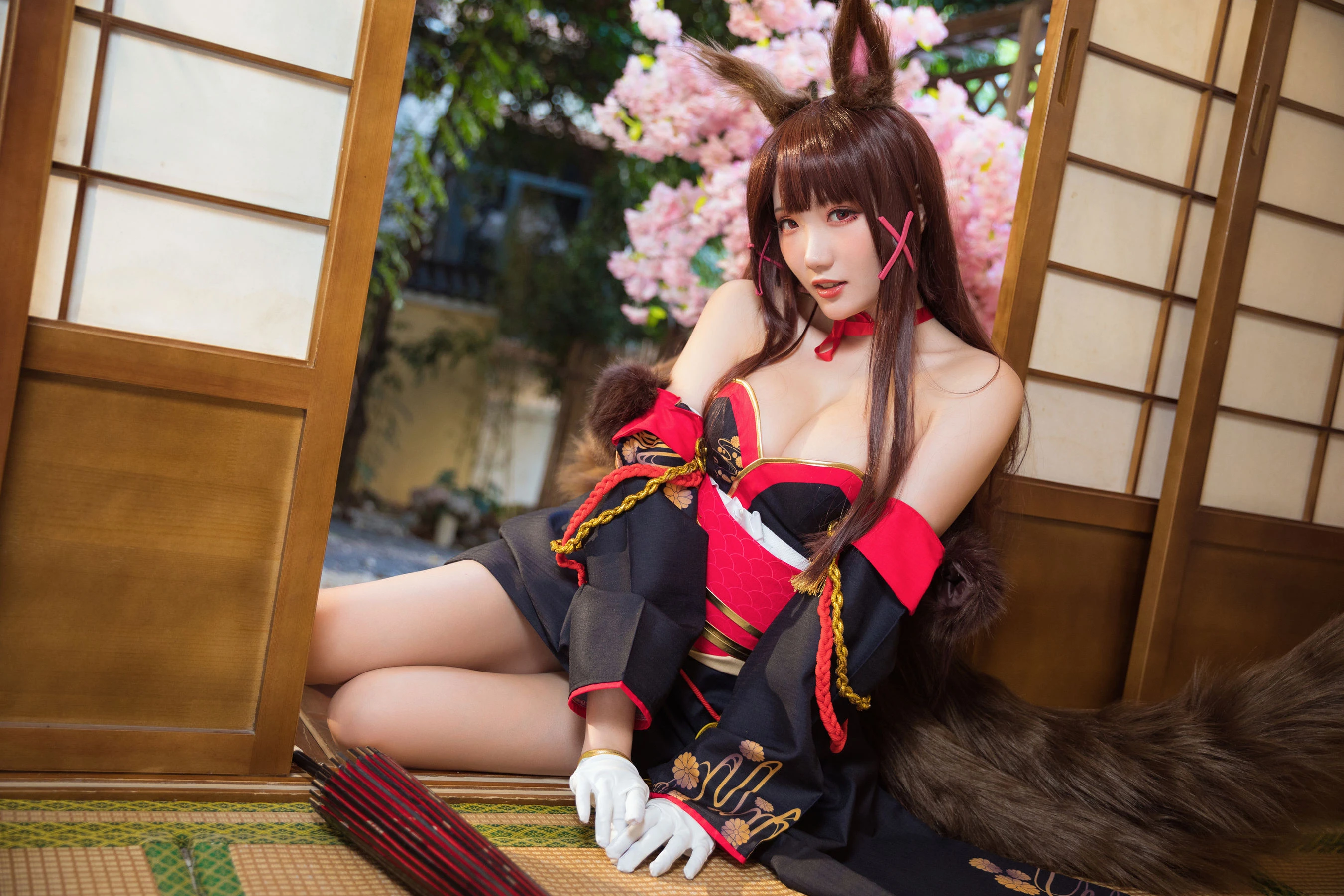 [Showgirl]馬梓涵首發大片作品：戶外攝影魅惑展現馬梓涵翹臀曲線風情綻放寫真集 - 11
