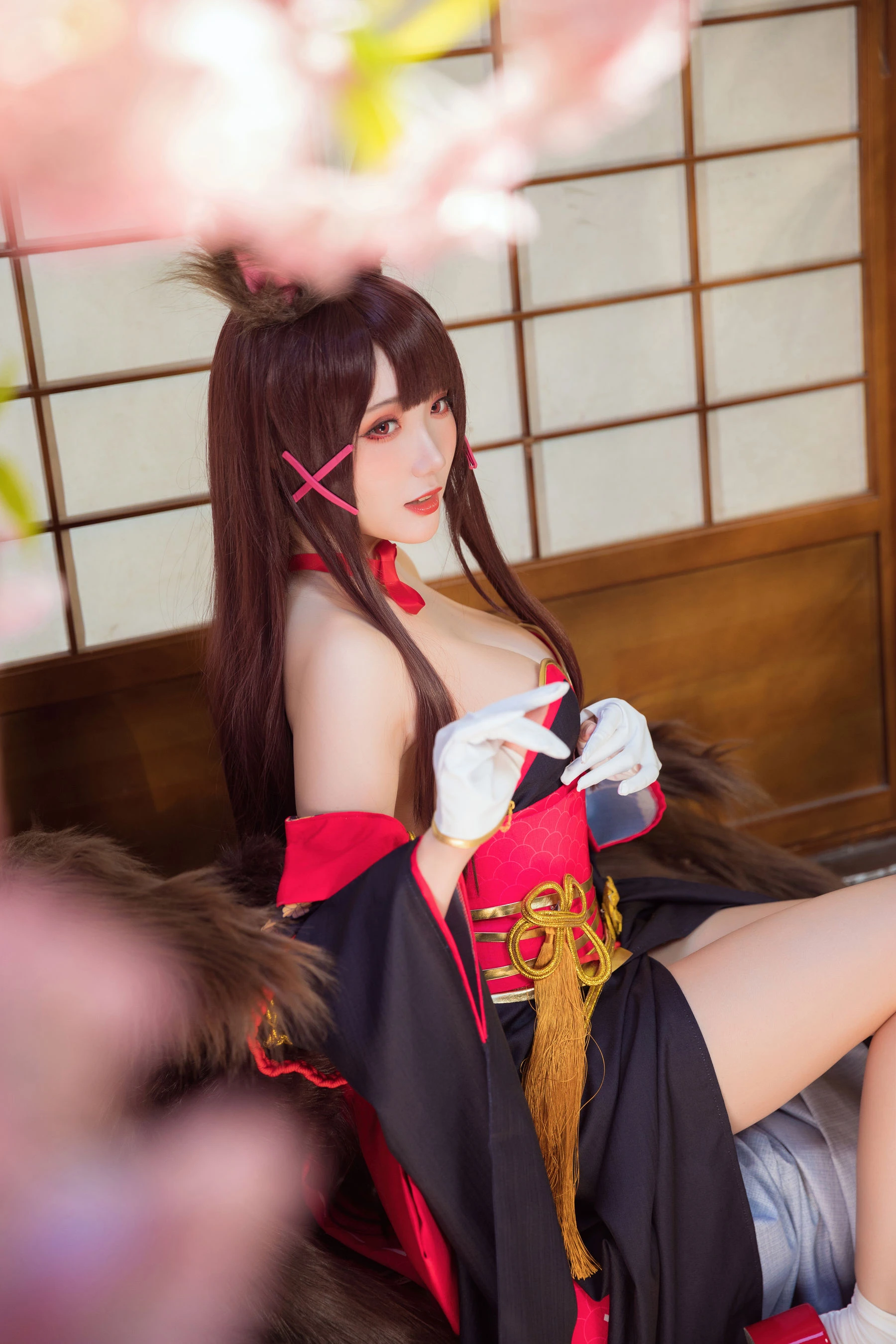 [Showgirl]馬梓涵首發大片作品：戶外攝影魅惑展現馬梓涵翹臀曲線風情綻放寫真集 - 12