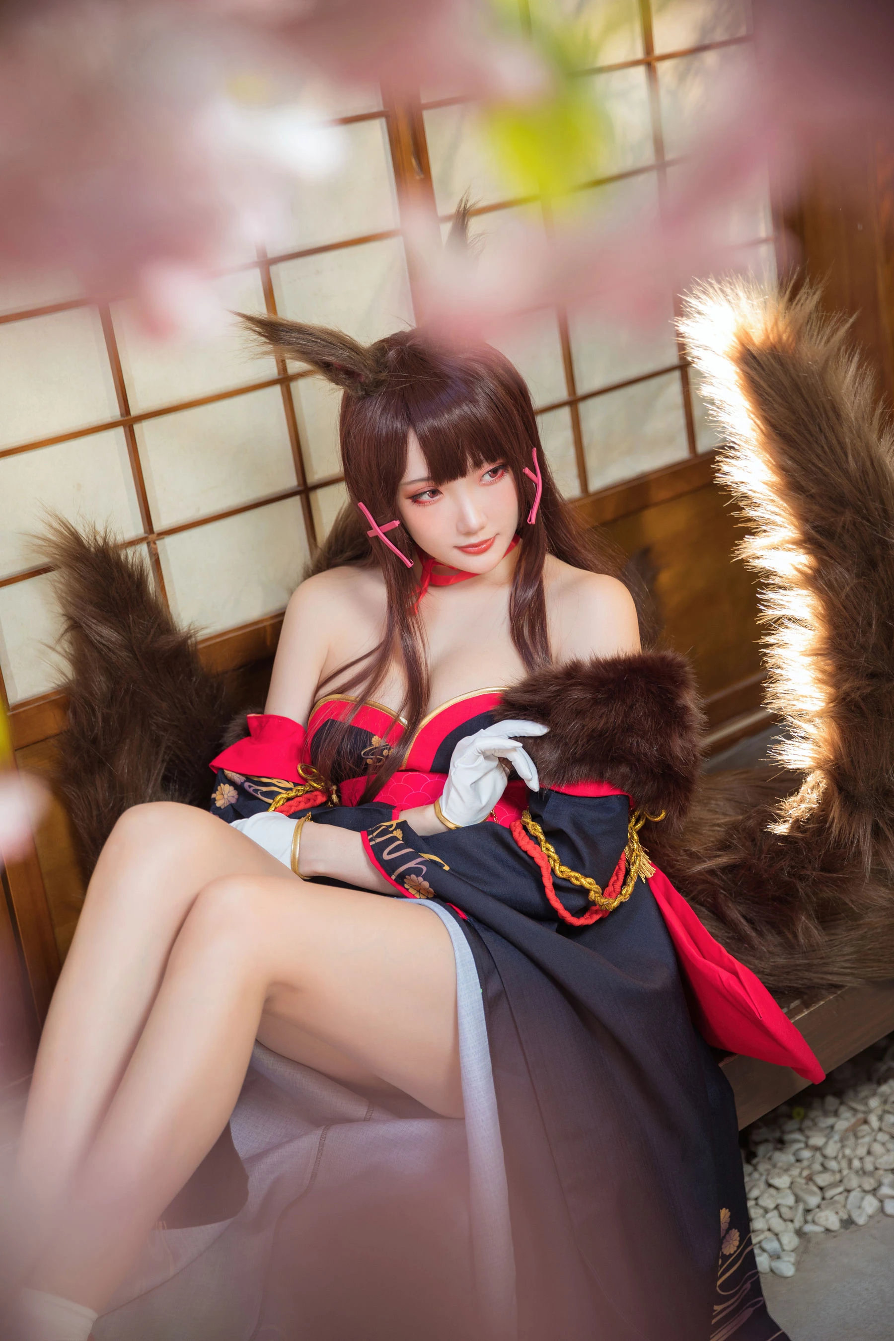 [Showgirl]馬梓涵首發大片作品：戶外攝影魅惑展現馬梓涵翹臀曲線風情綻放寫真集 - 19