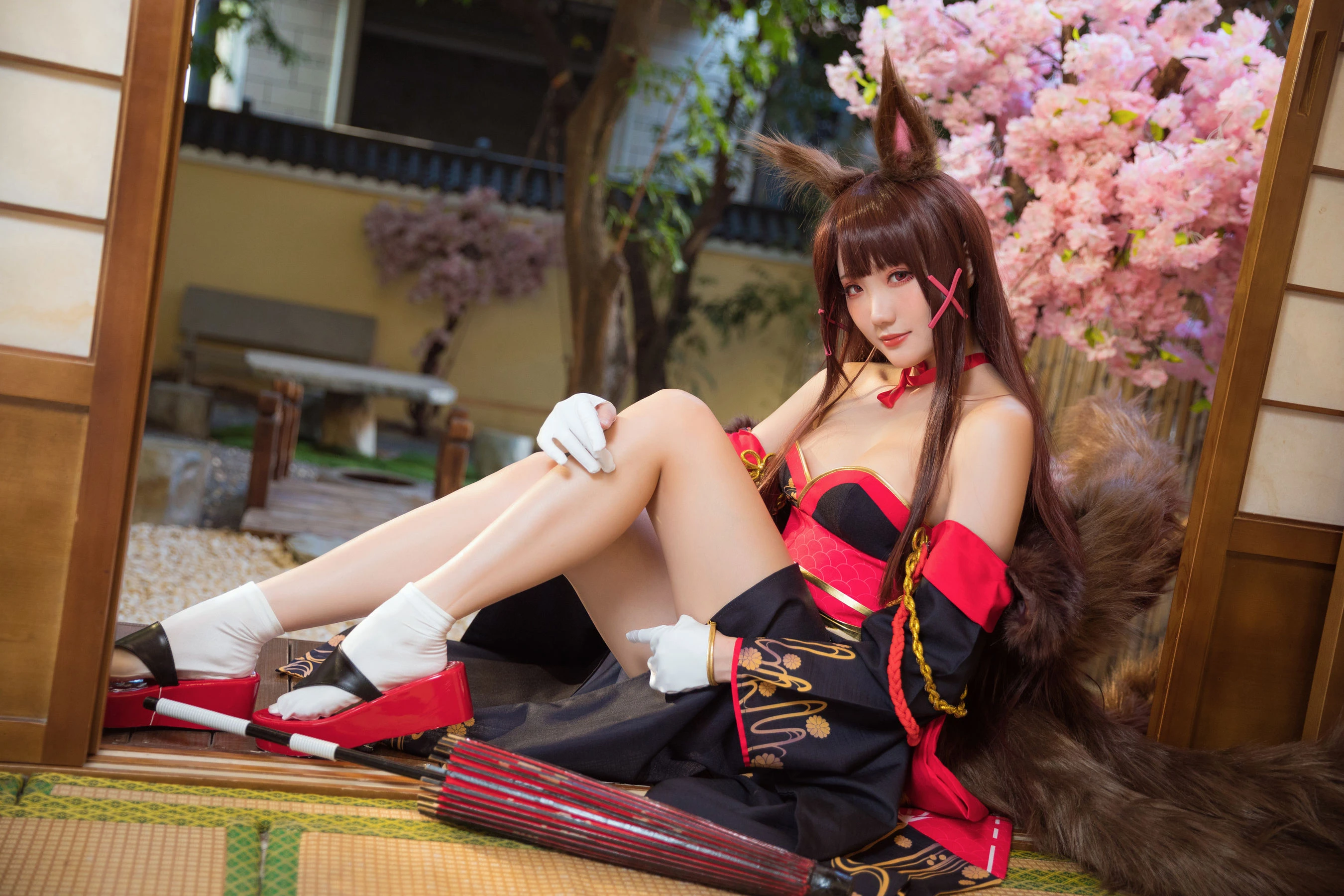 [Showgirl]馬梓涵首發大片作品：戶外攝影魅惑展現馬梓涵翹臀曲線風情綻放寫真集 - 20