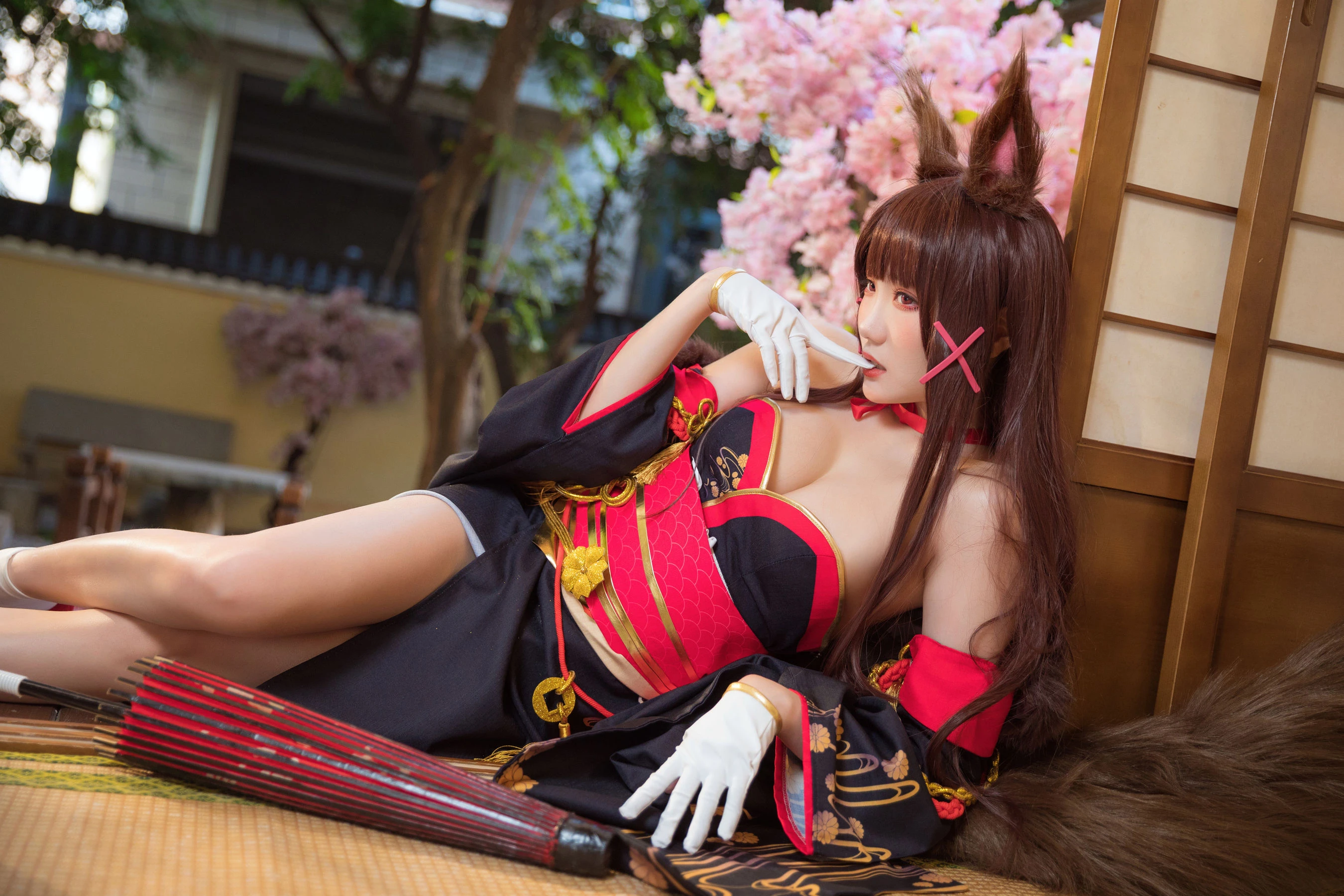 [Showgirl]馬梓涵首發大片作品：戶外攝影魅惑展現馬梓涵翹臀曲線風情綻放寫真集 - 21