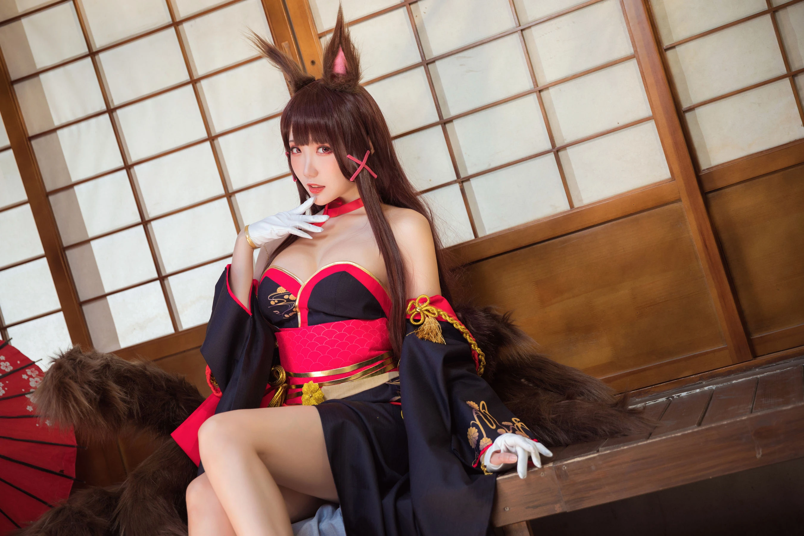 [Showgirl]馬梓涵首發大片作品：戶外攝影魅惑展現馬梓涵翹臀曲線風情綻放寫真集 - 9