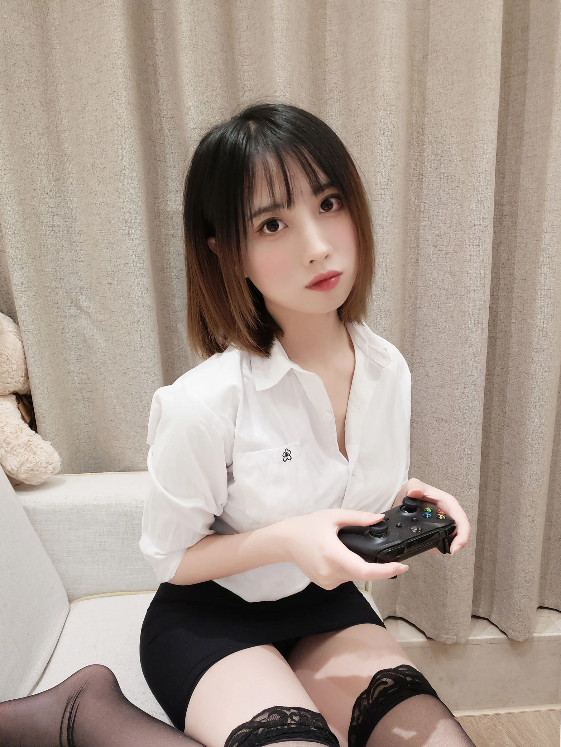 [小蘿莉]許雅婷寫真攝影大師作：許雅婷魅惑於戶外演繹長腿風採珍藏演繹 - 15