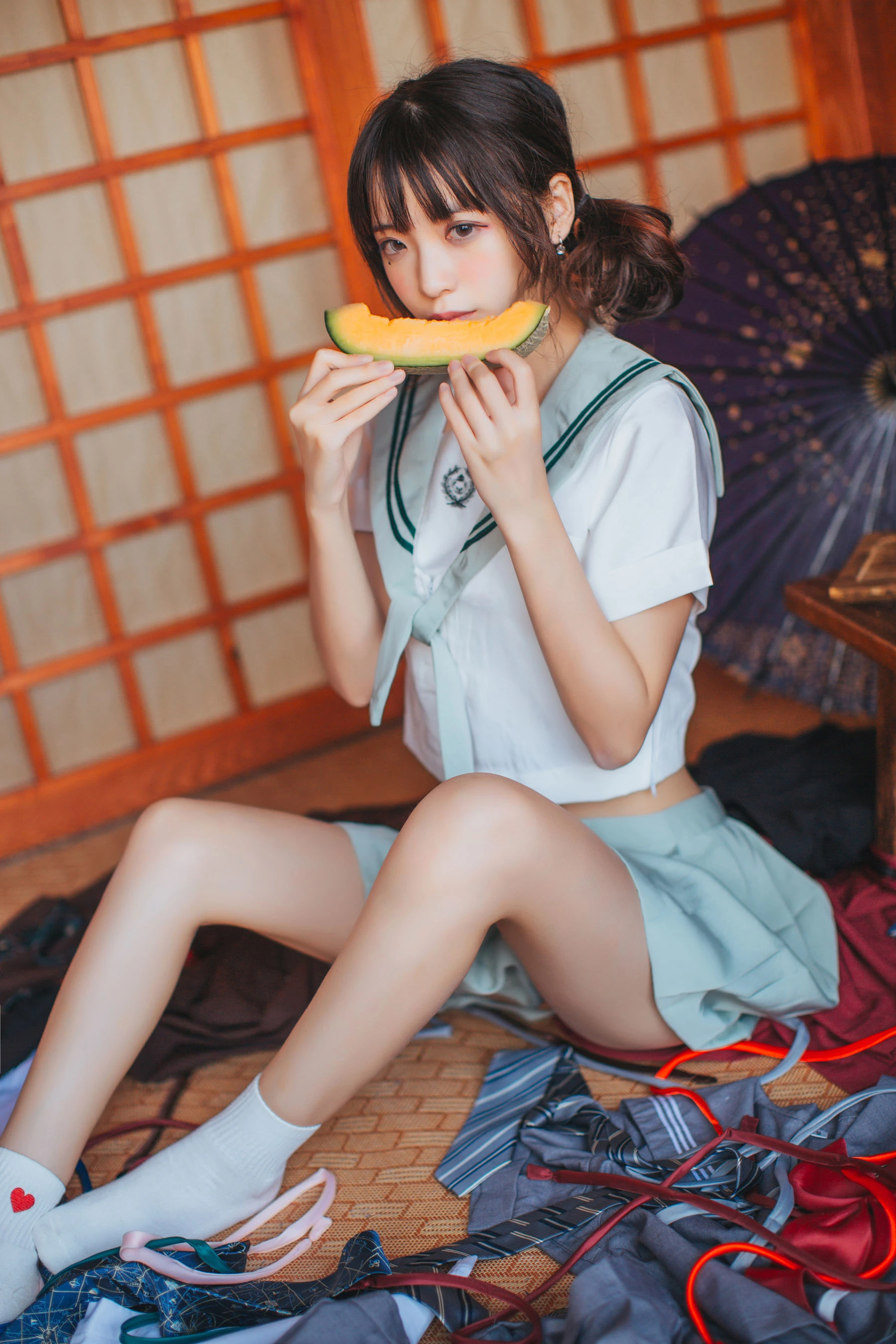 [美模]馮思穎大圖大片作品：攝影棚攝影甜美綻放馮思穎身材曲線神韻綻放寫真集 - 21