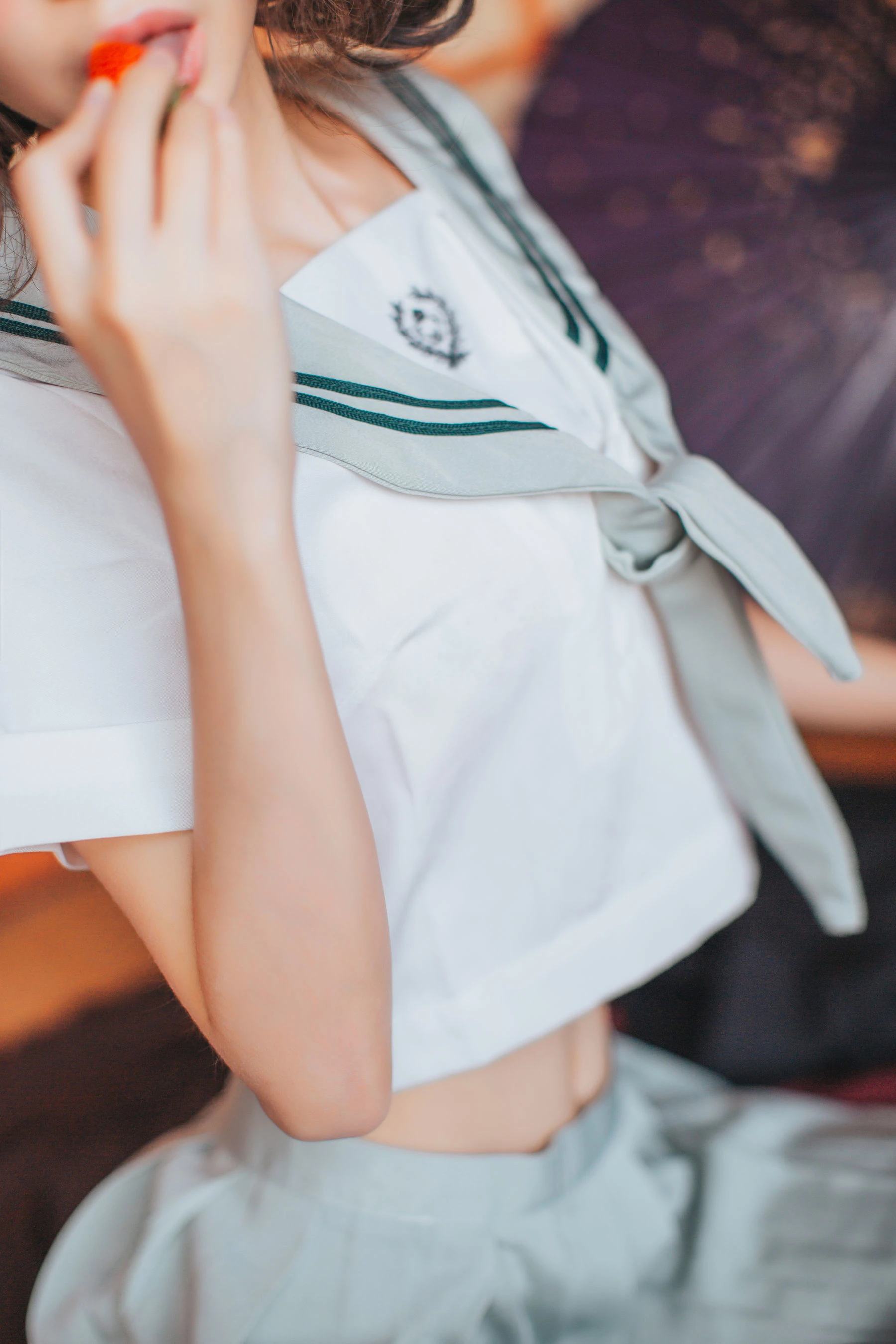 [美模]馮思穎大圖大片作品：攝影棚攝影甜美綻放馮思穎身材曲線神韻綻放寫真集 - 24