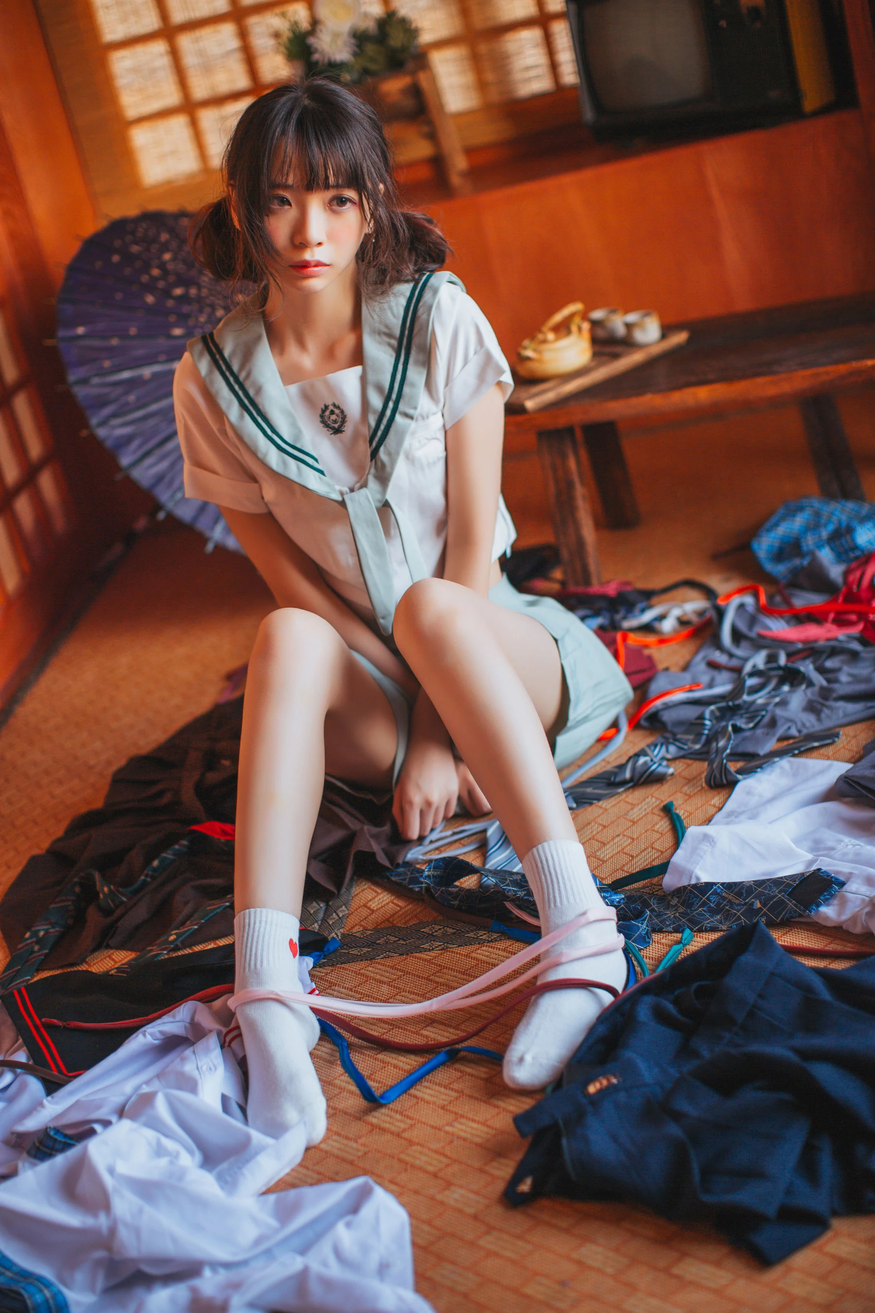[美模]馮思穎大圖大片作品：攝影棚攝影甜美綻放馮思穎身材曲線神韻綻放寫真集 - 7