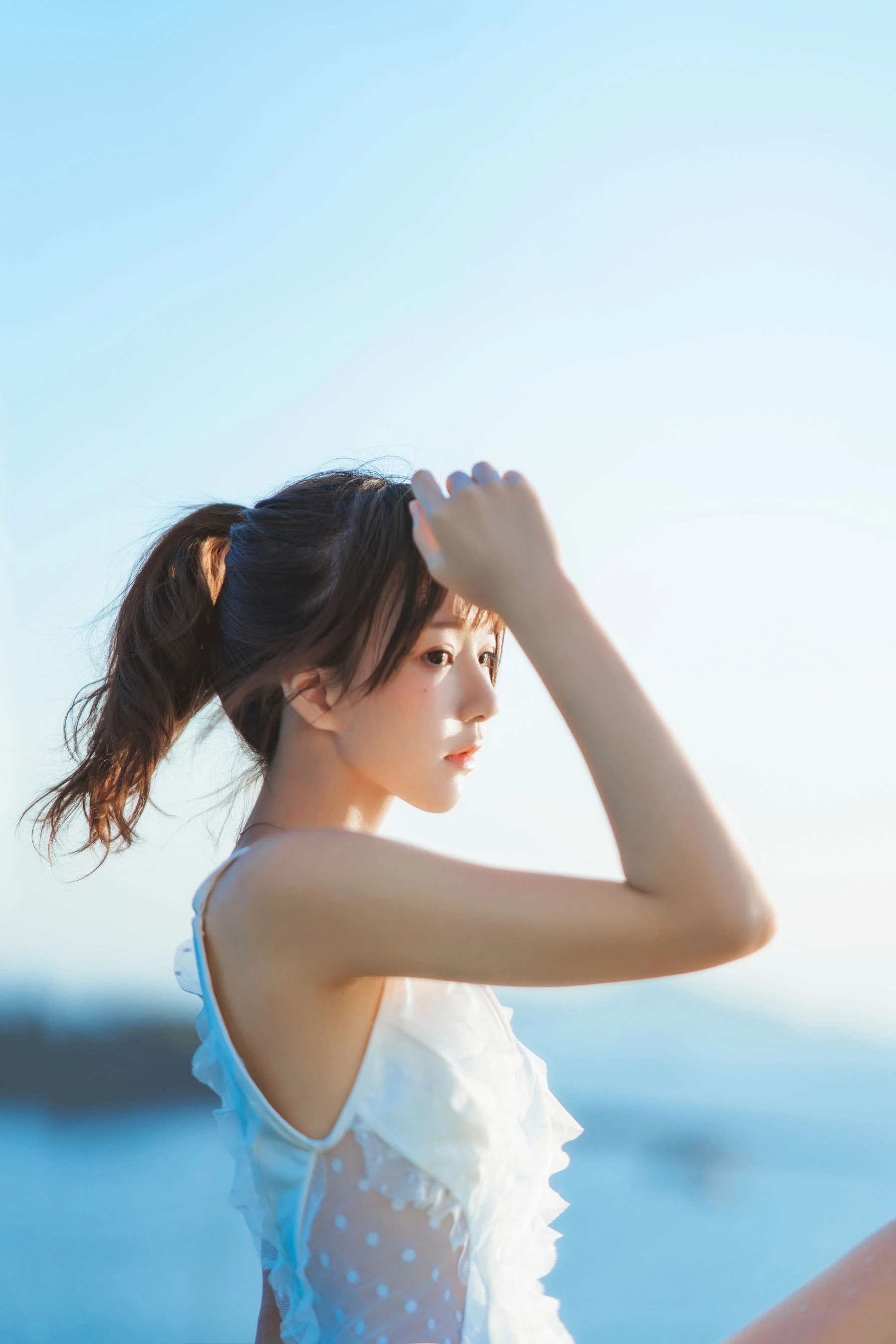 [空姐]王語彤王語彤自然光超清寫真：甜美風採釋放身材誘惑凸顯寫真大片 - 3