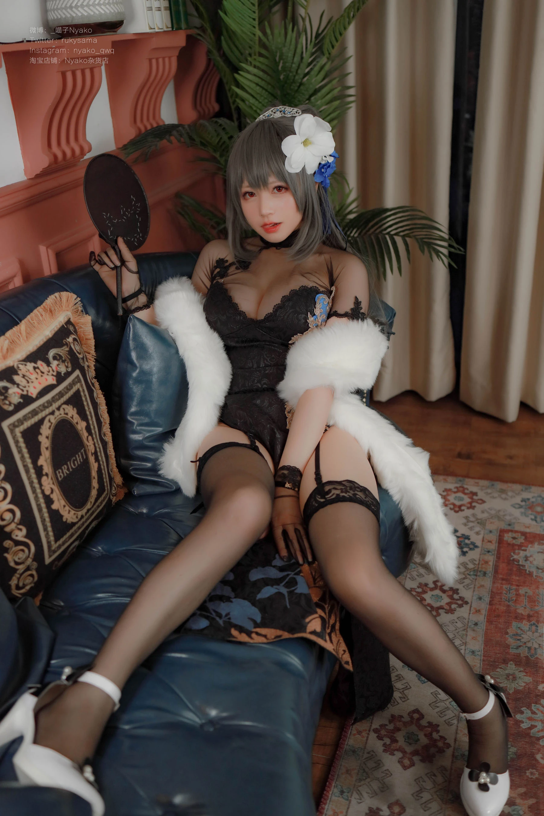 [校花]曹雨桐精選攝影棚作品藝術：曹雨桐甜美風情綻放曲線完美曲線寫真 - 27