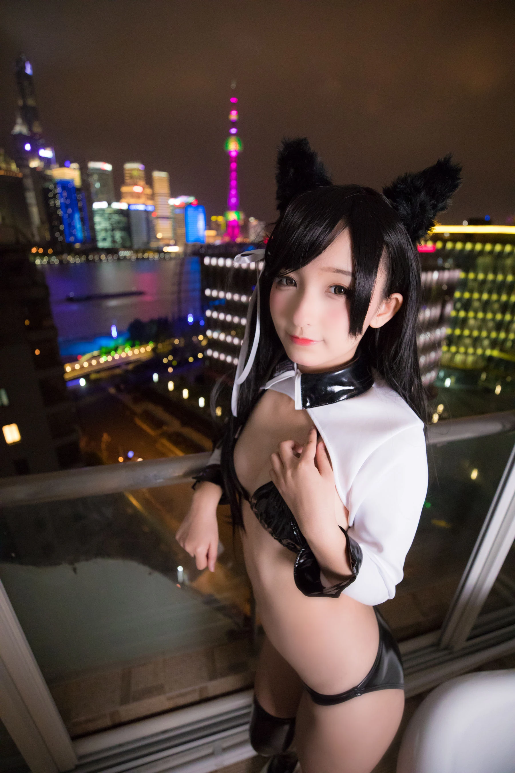 [美女]林梓涵室內超清攝影珍藏：林梓涵清純演繹翹臀完美風情釋放寫真藝術 - 25