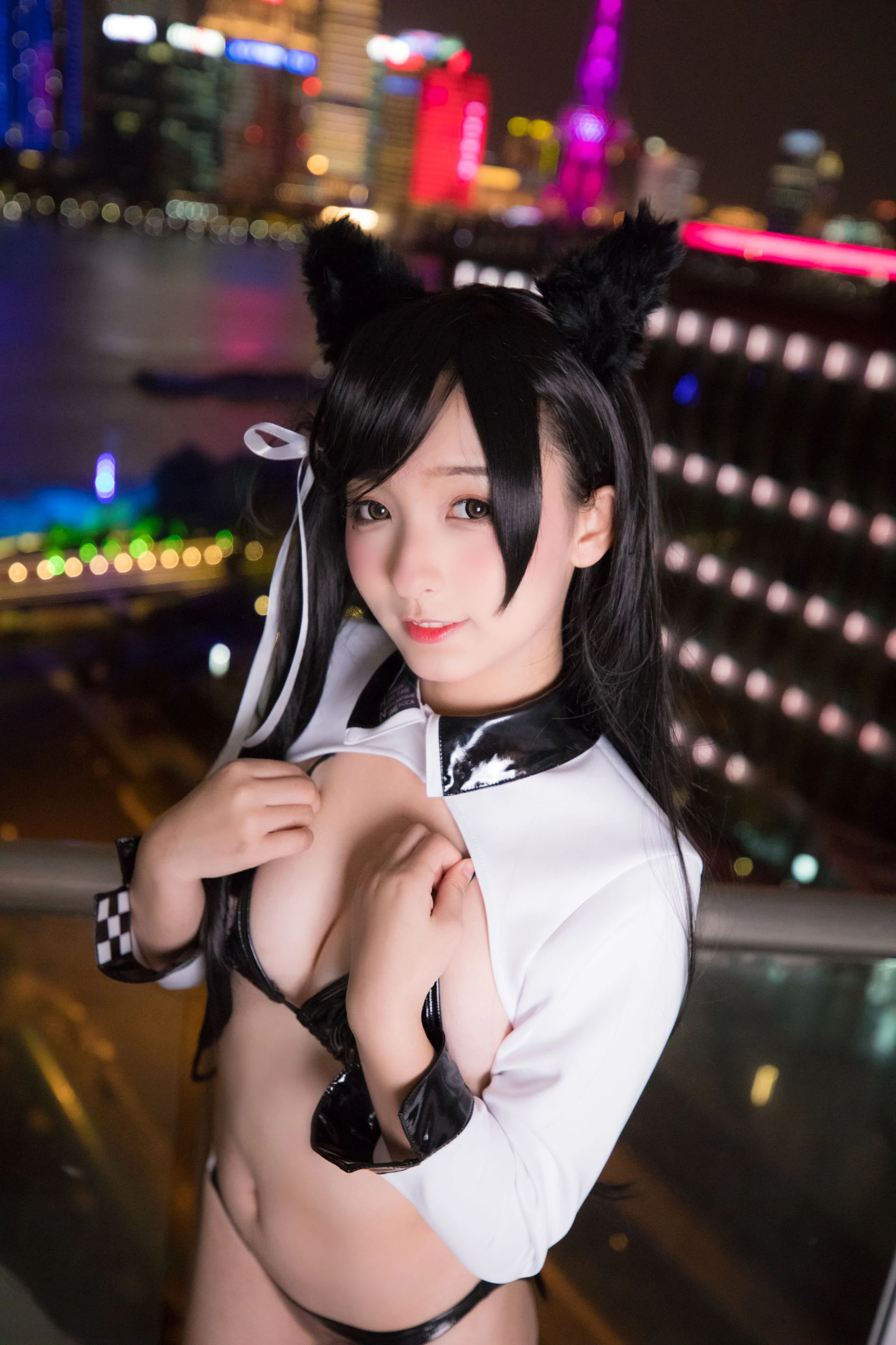 [美女]林梓涵室內超清攝影珍藏：林梓涵清純演繹翹臀完美風情釋放寫真藝術 - 45