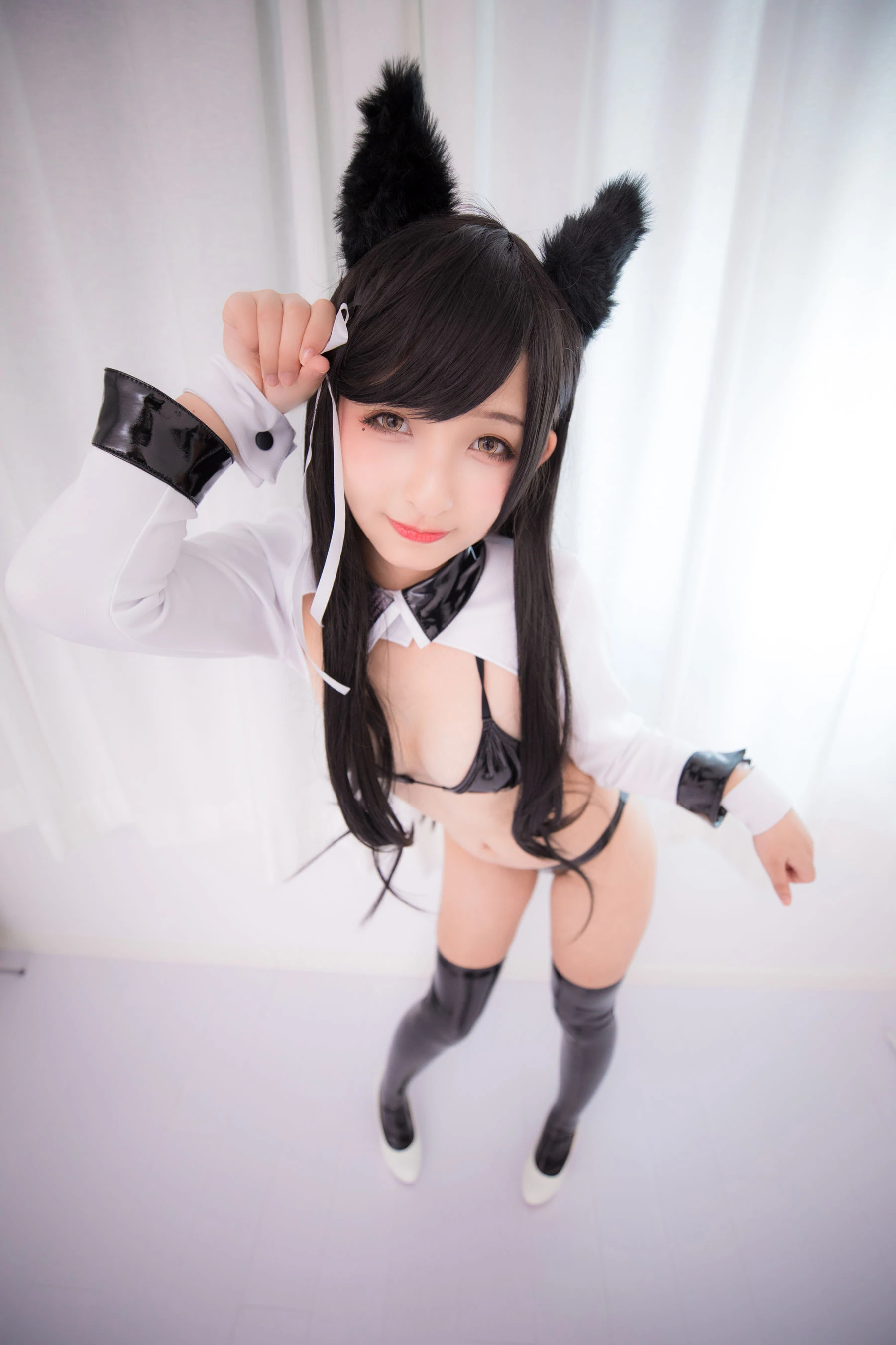 [美女]林梓涵室內超清攝影珍藏：林梓涵清純演繹翹臀完美風情釋放寫真藝術 - 60