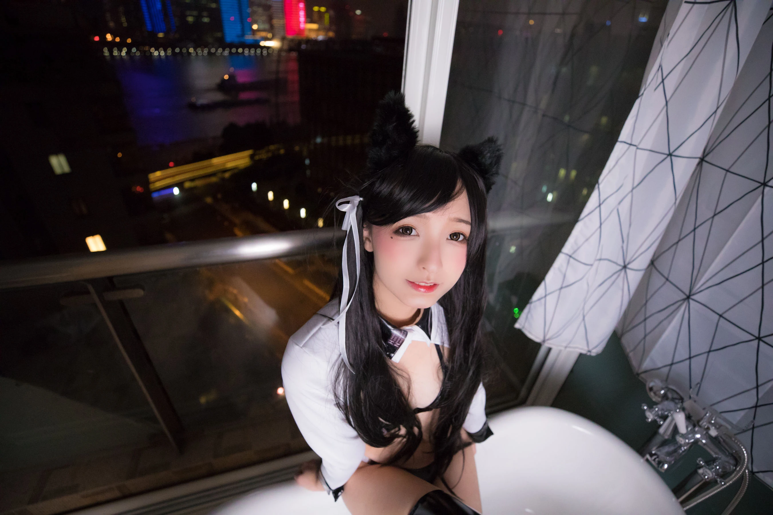 [美女]林梓涵室內超清攝影珍藏：林梓涵清純演繹翹臀完美風情釋放寫真藝術 - 74