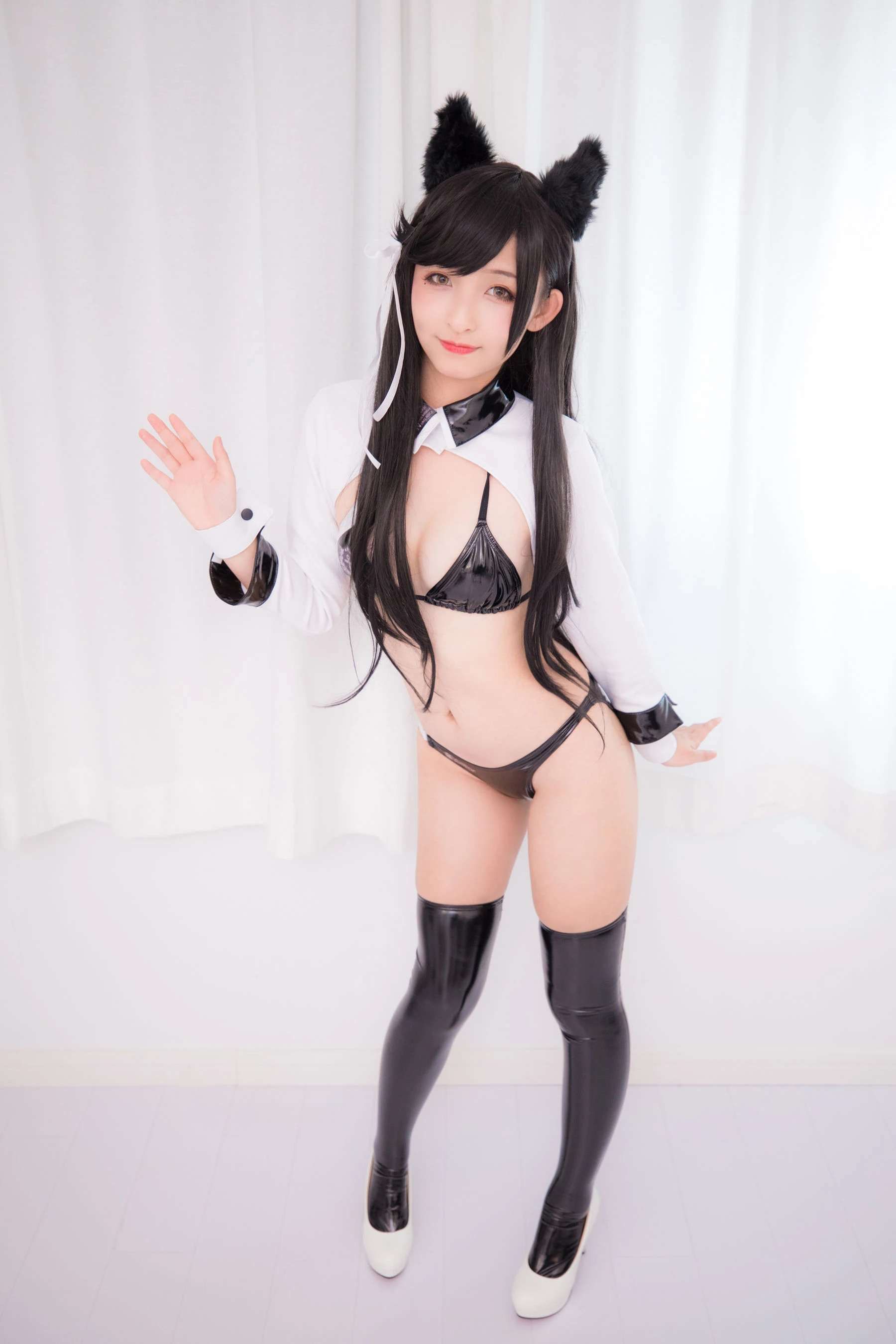[美女]林梓涵室內超清攝影珍藏：林梓涵清純演繹翹臀完美風情釋放寫真藝術 - 75