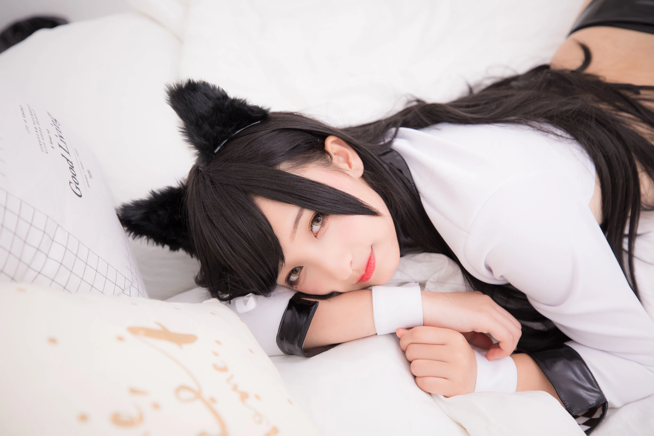 [美女]林梓涵室內超清攝影珍藏：林梓涵清純演繹翹臀完美風情釋放寫真藝術 - 81