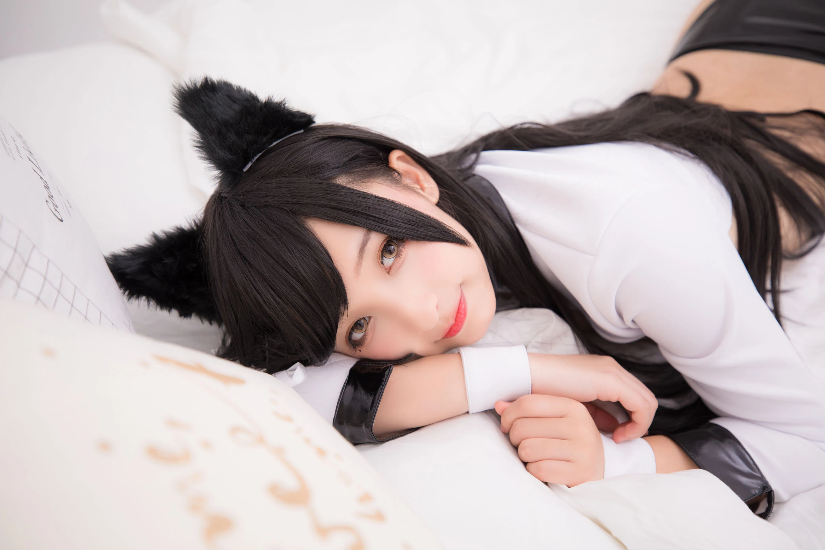 [美女]林梓涵室內超清攝影珍藏：林梓涵清純演繹翹臀完美風情釋放寫真藝術 - 85
