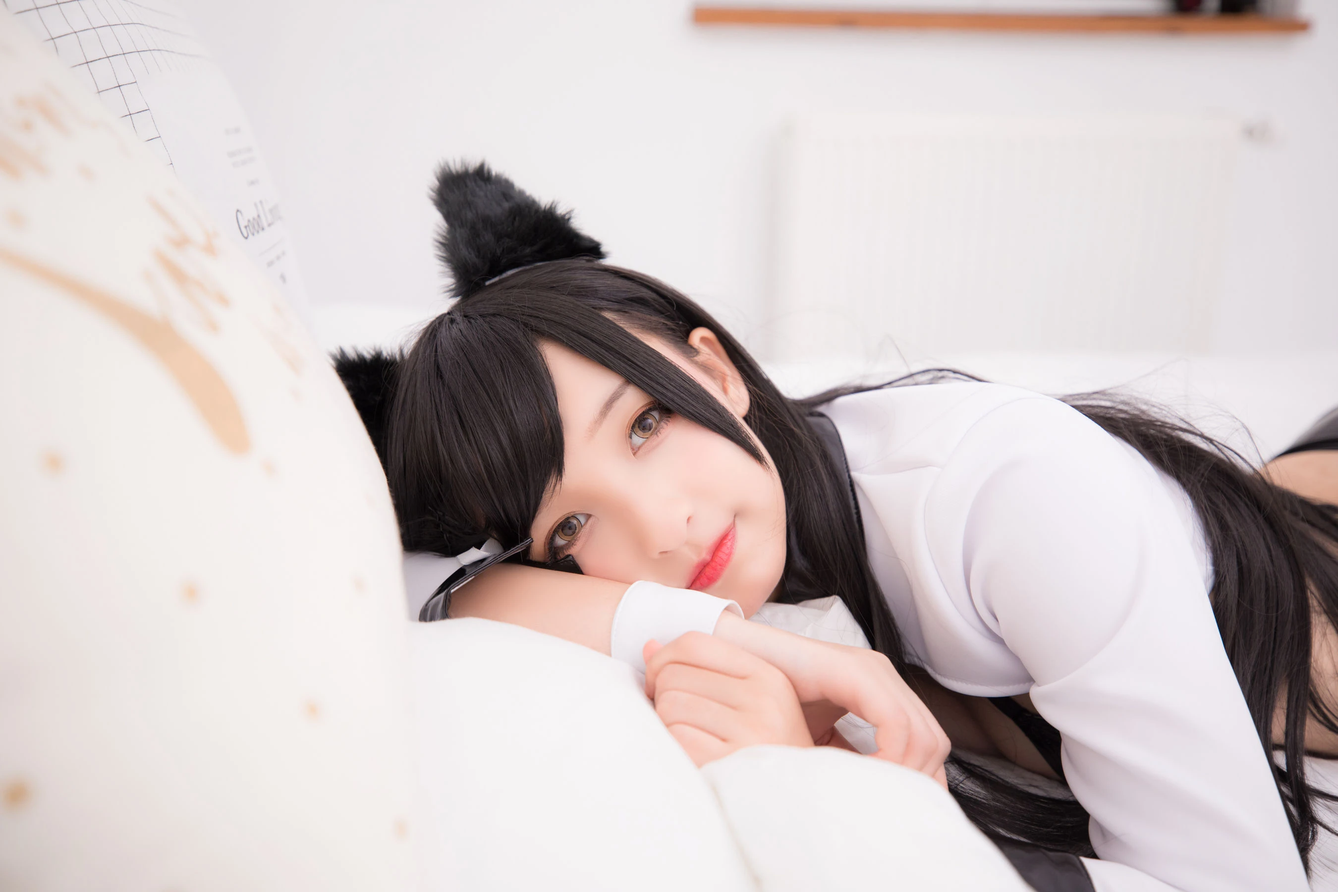 [美女]林梓涵室內超清攝影珍藏：林梓涵清純演繹翹臀完美風情釋放寫真藝術 - 86