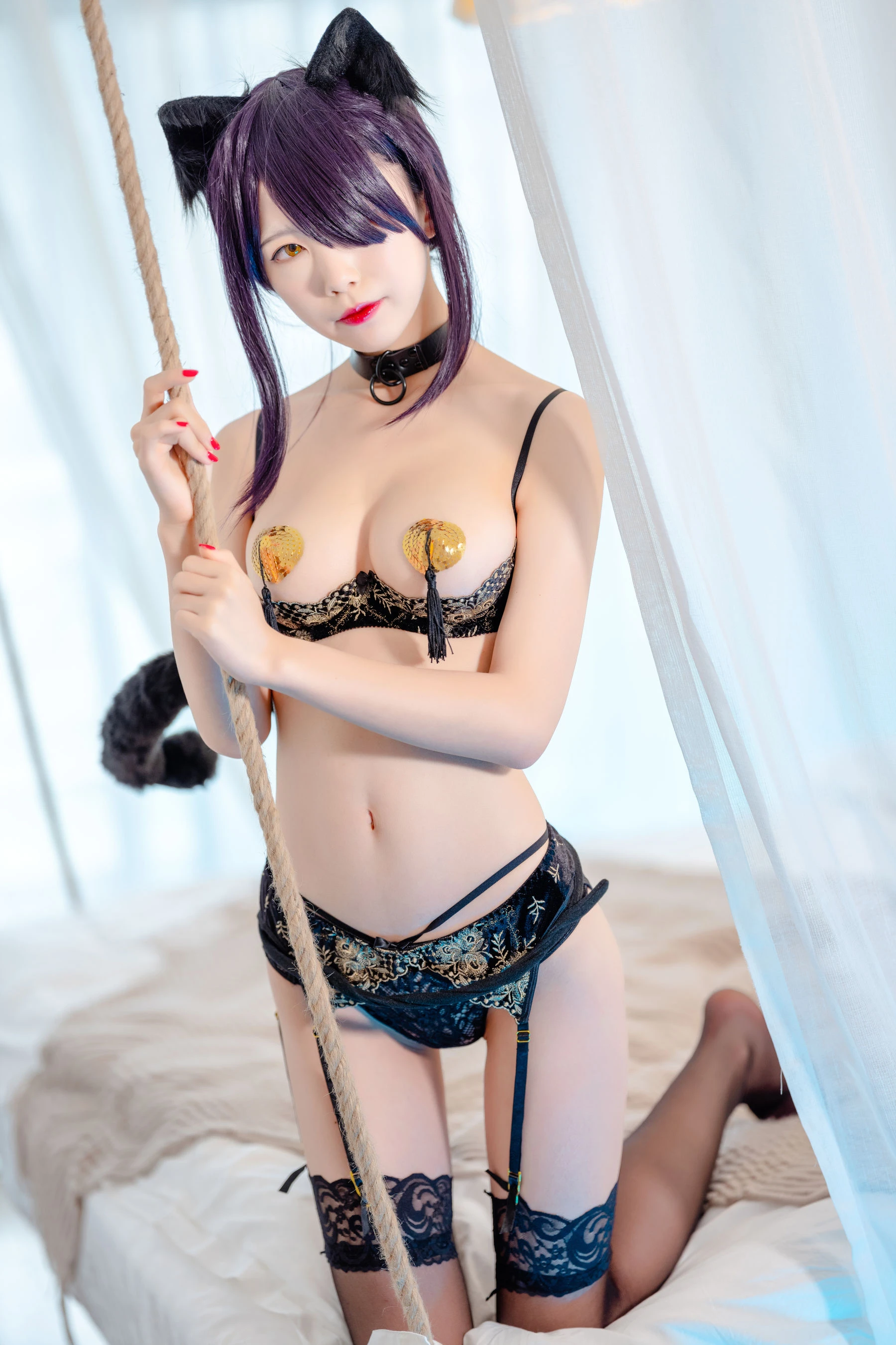 [紅人]胡雨萱大圖自然光藝術藝術：胡雨萱魅惑風情演繹蜂腰完美曲線寫真 - 28