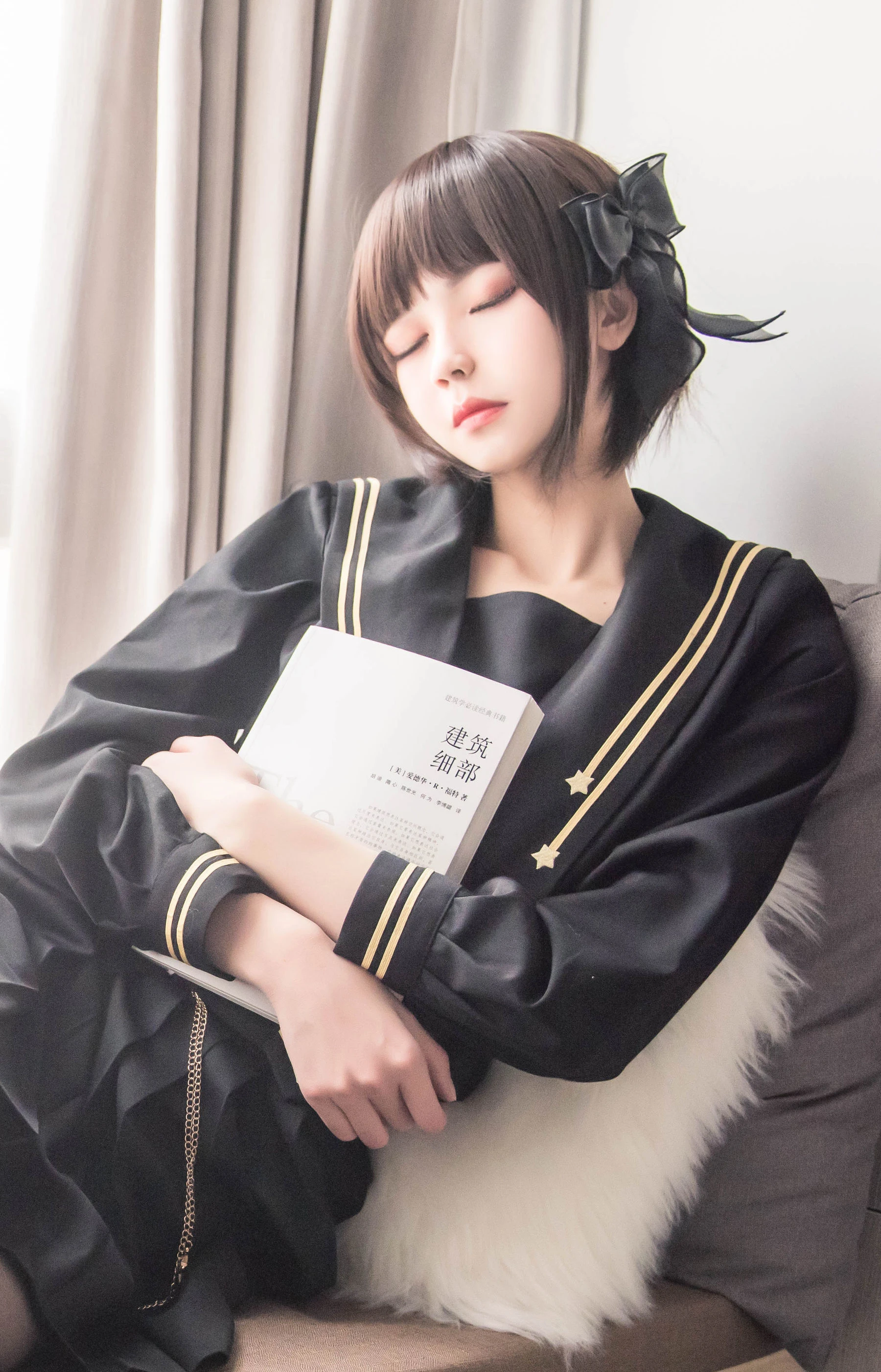 [護士]周雅婷周雅婷私藏大圖寫真：自然光甜美格調展現美胸寫真合集 - 15
