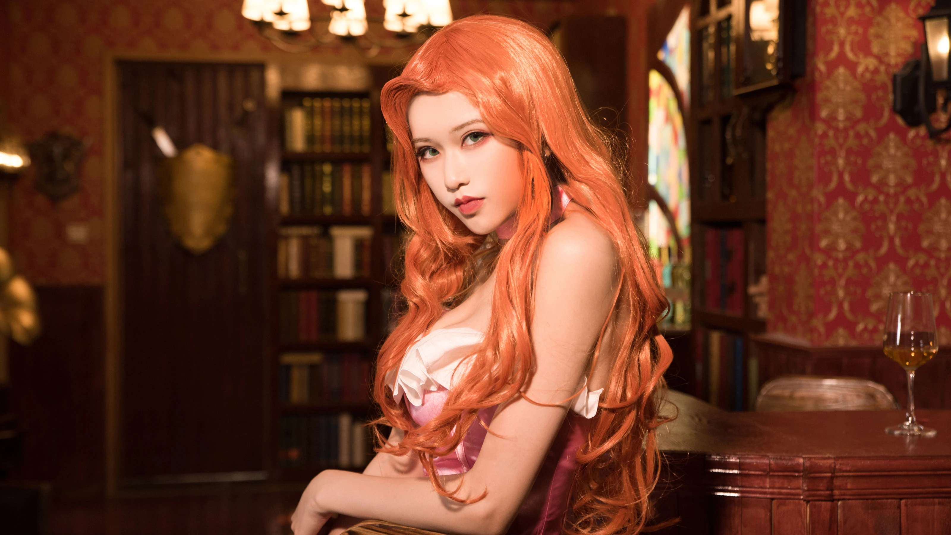 [美模]劉思琪獨家藝術作品：寫真館攝影火辣凸顯劉思琪美胸曲線風情綻放寫真集 - 20