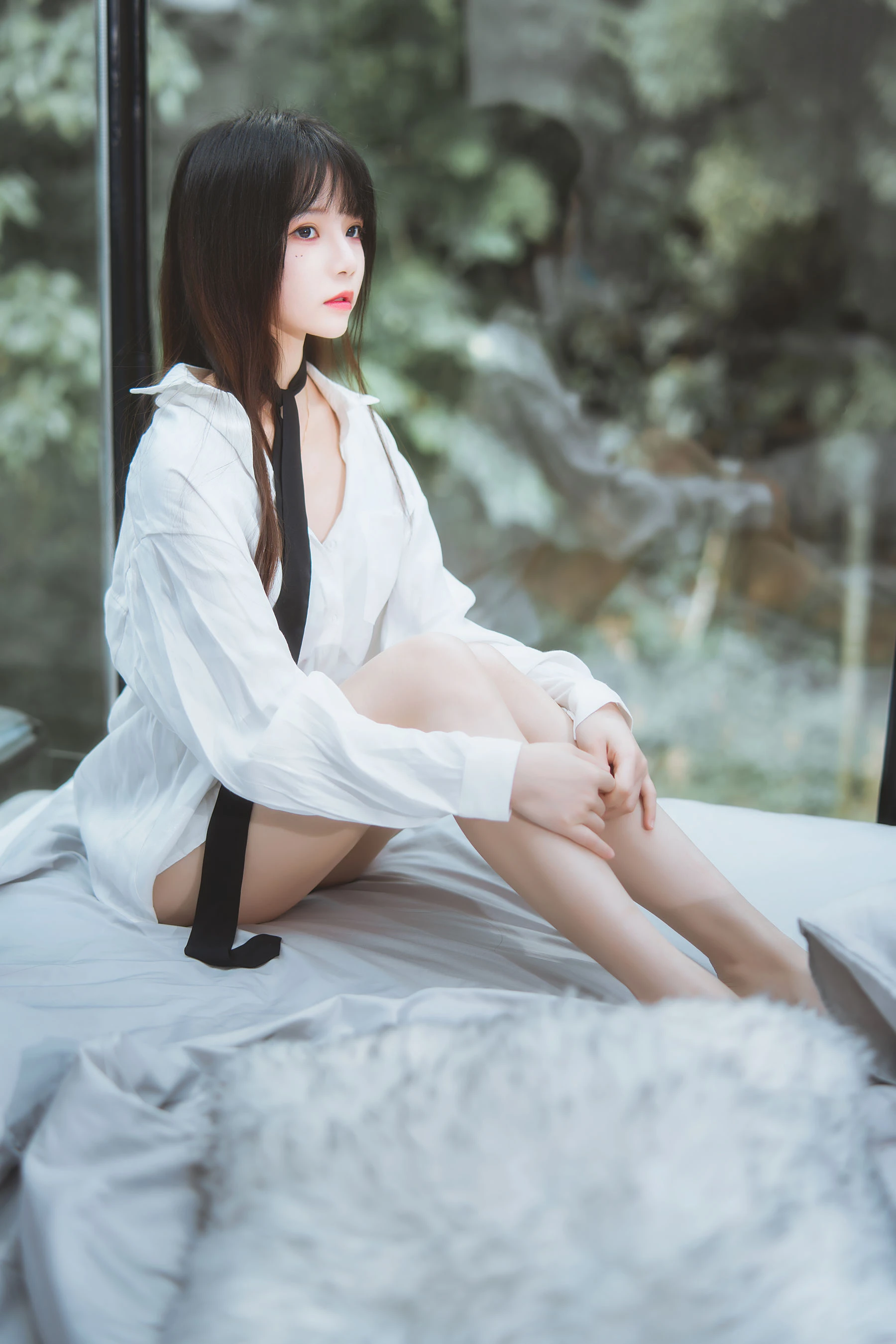 [校花]李詩怡超清寫真作品：自然光攝影性感演繹李詩怡曲線曲線風採綻放寫真集 - 1
