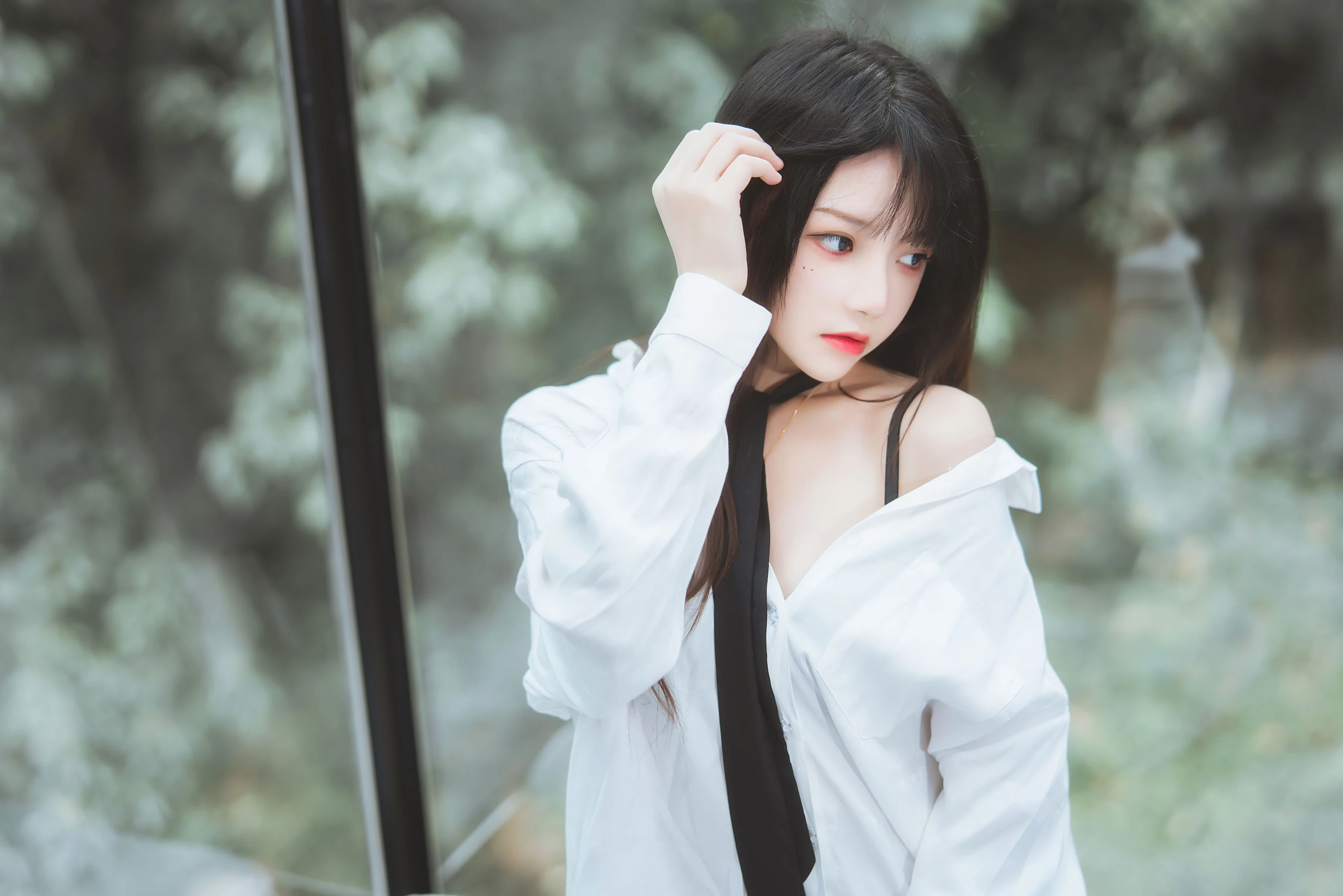 [校花]李詩怡超清寫真作品：自然光攝影性感演繹李詩怡曲線曲線風採綻放寫真集 - 2