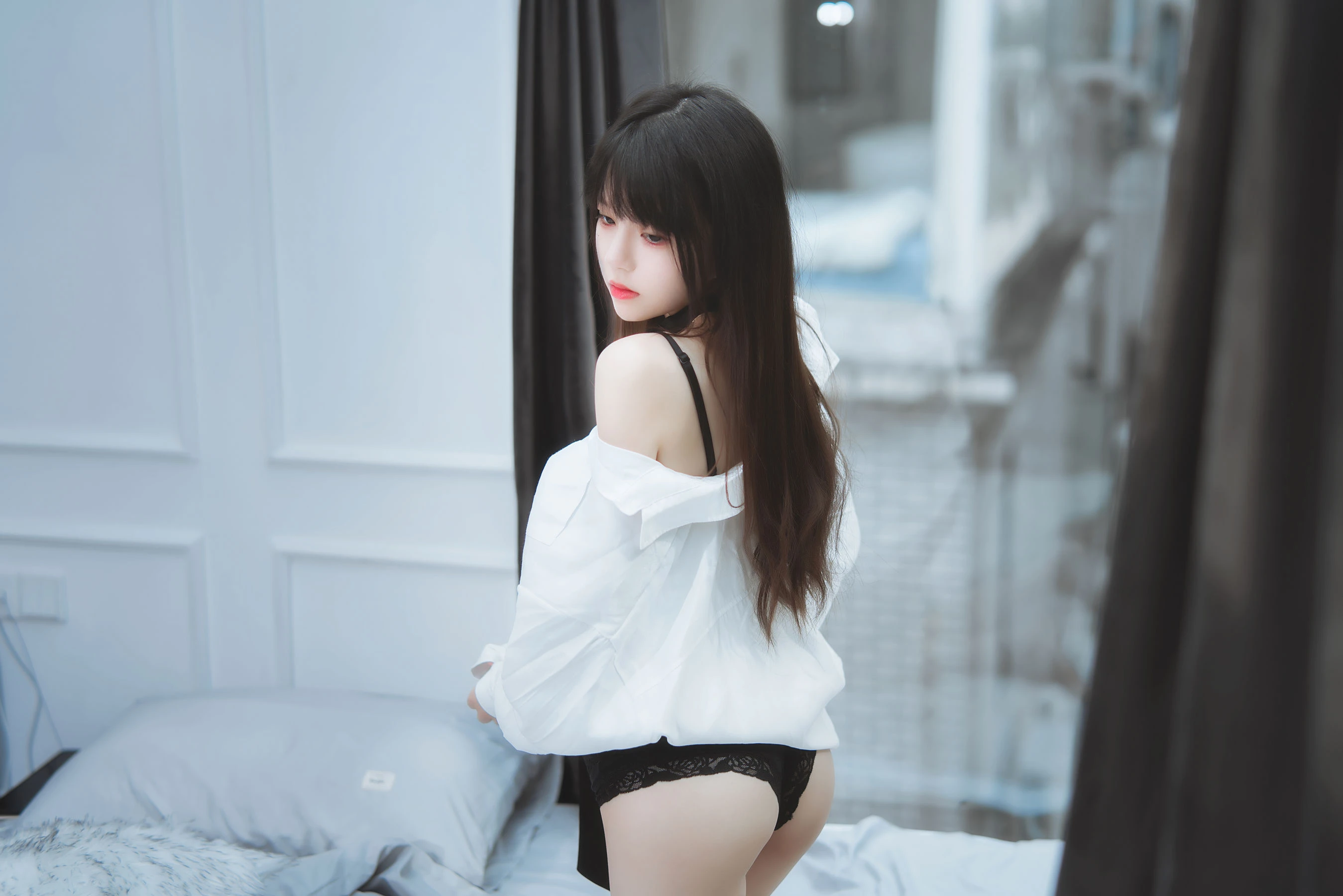 [校花]李詩怡超清寫真作品：自然光攝影性感演繹李詩怡曲線曲線風採綻放寫真集 - 4