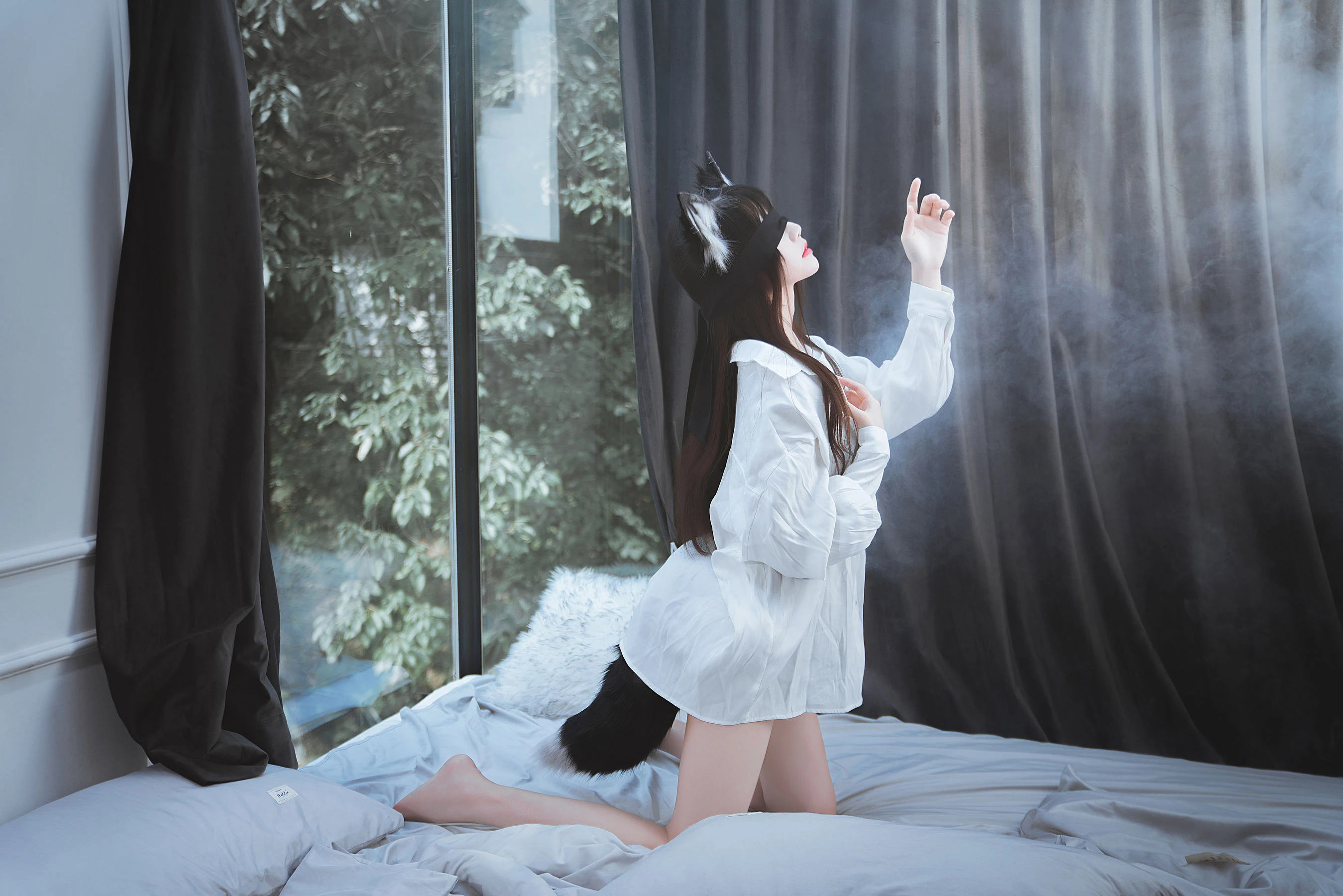 [校花]李詩怡超清寫真作品：自然光攝影性感演繹李詩怡曲線曲線風採綻放寫真集 - 48