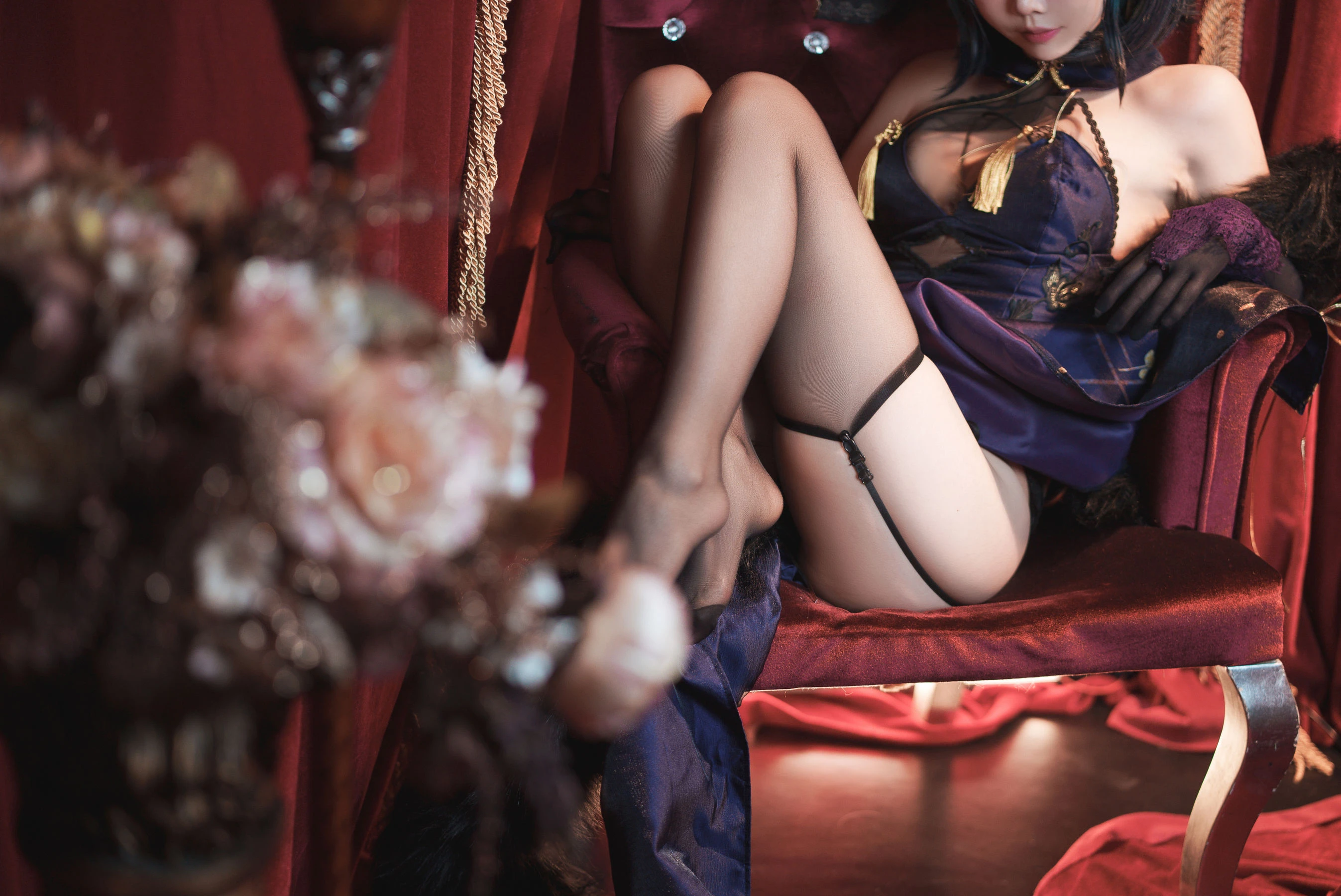[Showgirl]謝思雨謝思雨甜美魅力美圖大賞：室內大圖美圖演繹翹臀誘惑美學 - 11