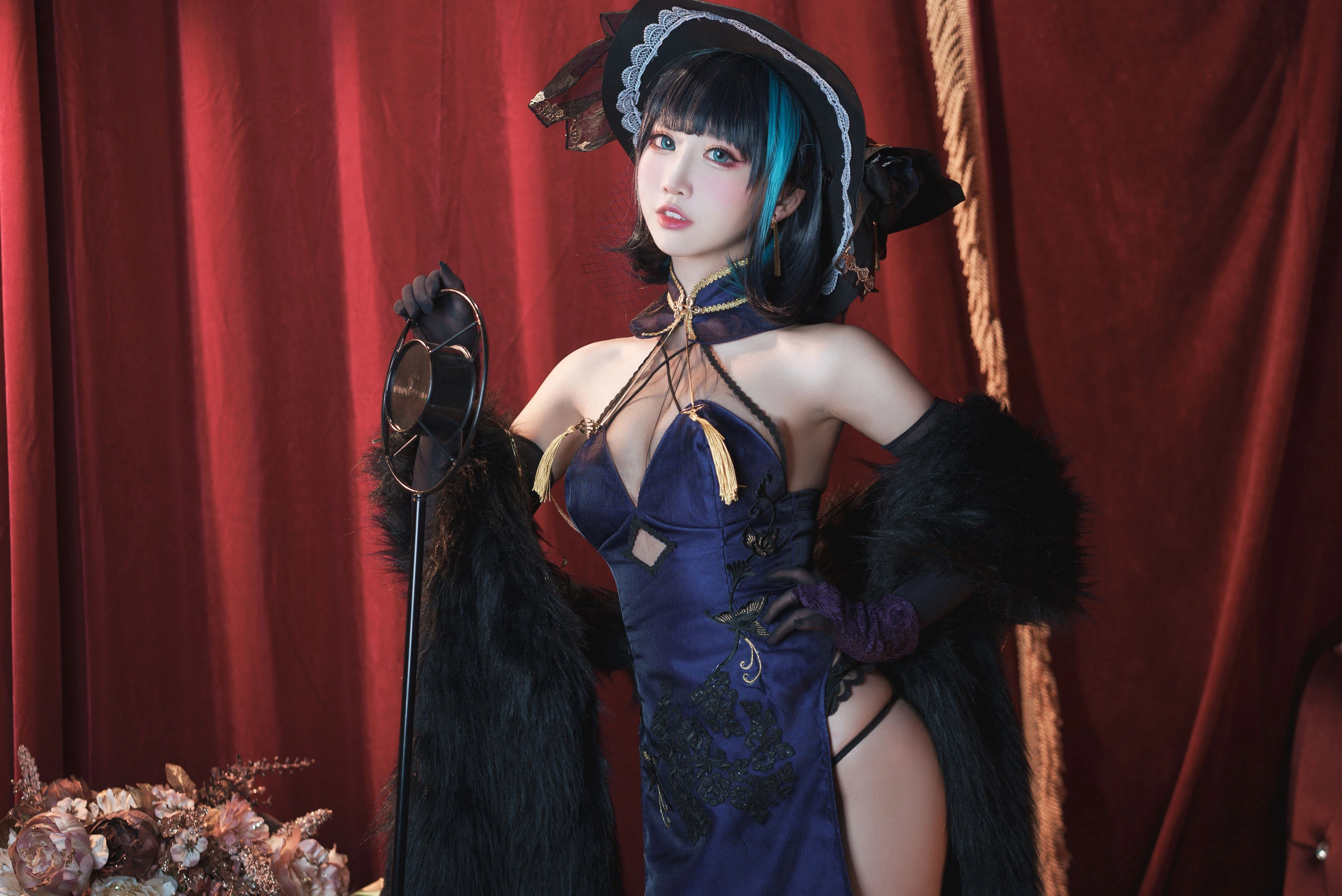 [Showgirl]謝思雨謝思雨甜美魅力美圖大賞：室內大圖美圖演繹翹臀誘惑美學 - 18
