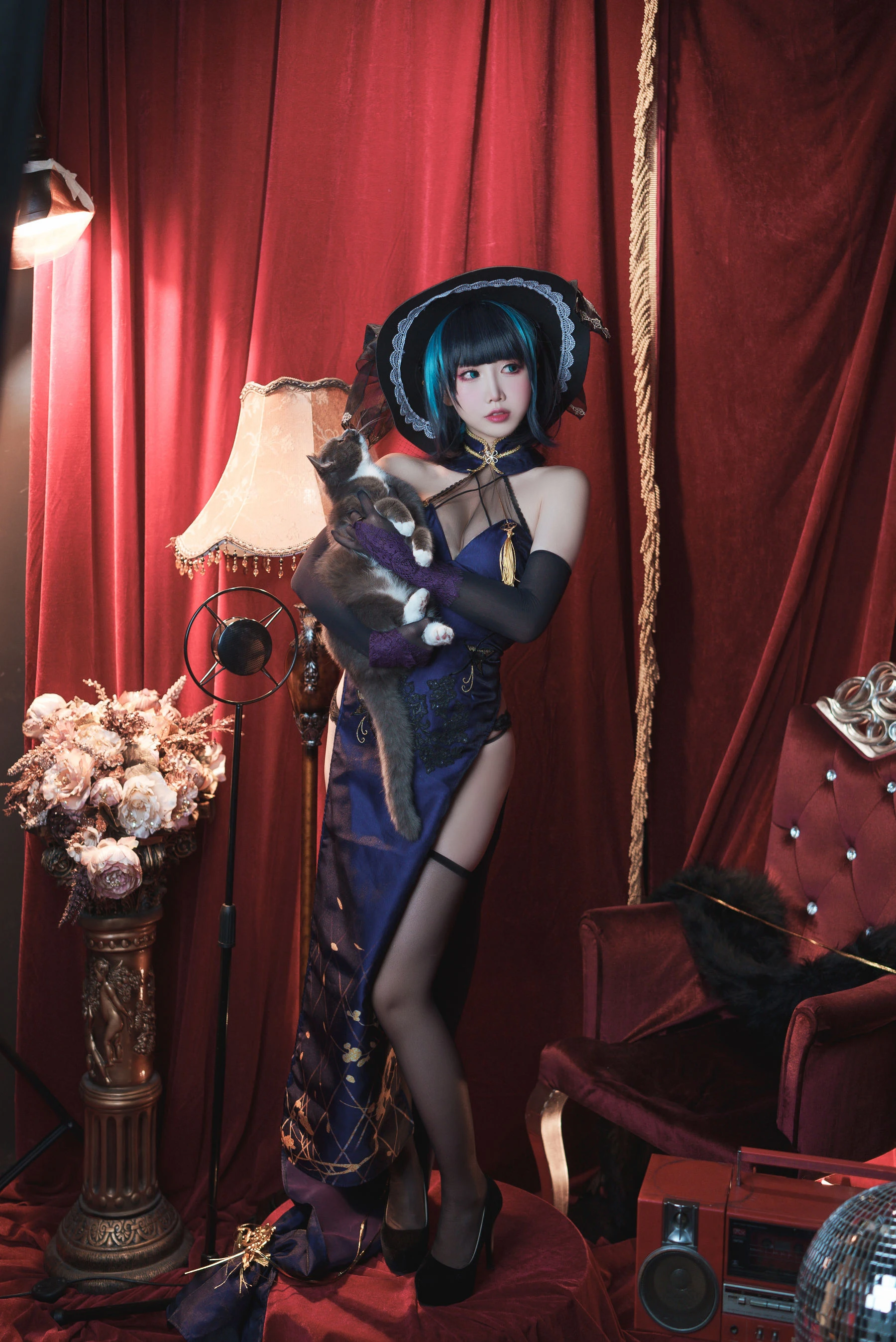 [Showgirl]謝思雨謝思雨甜美魅力美圖大賞：室內大圖美圖演繹翹臀誘惑美學 - 19