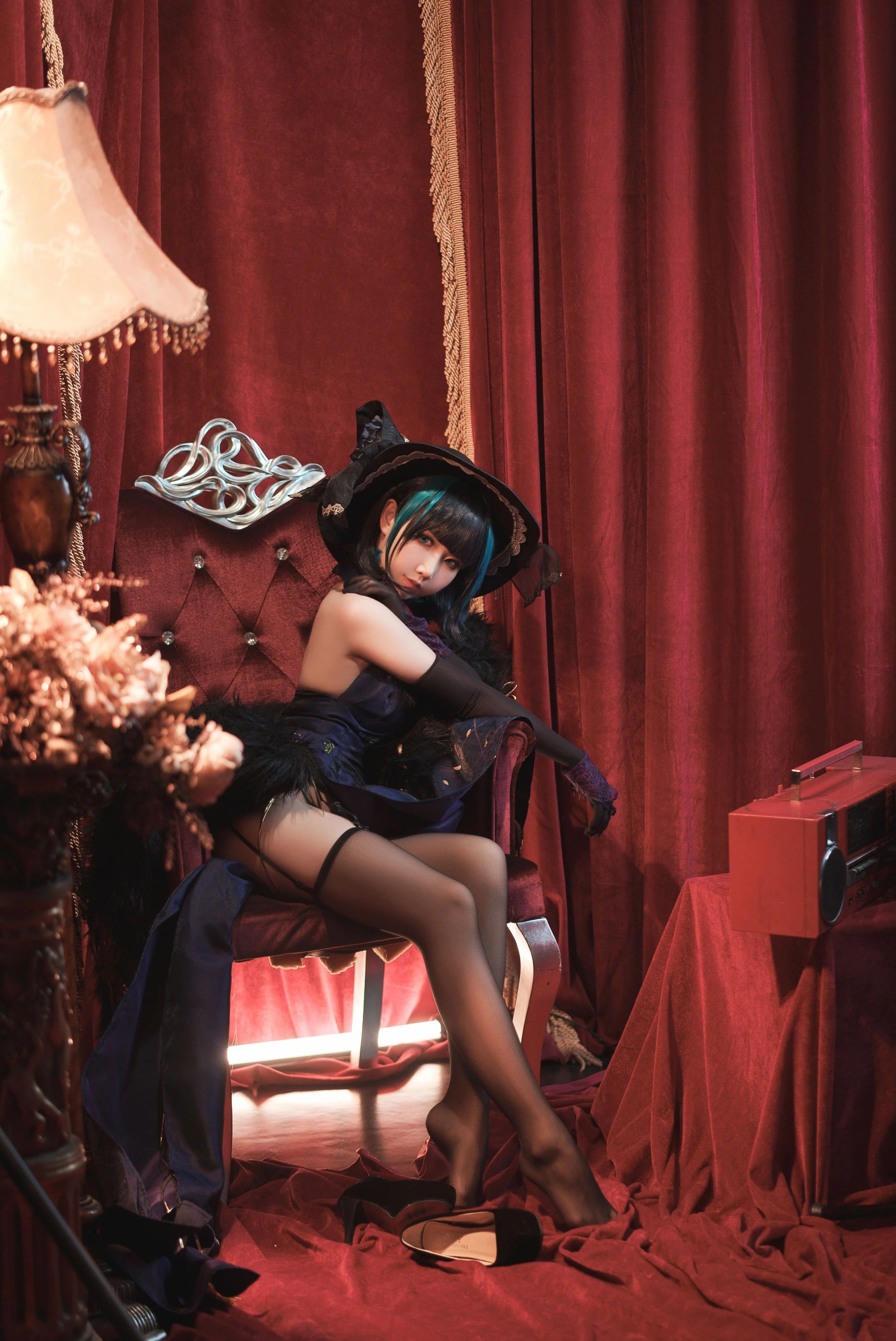 [Showgirl]謝思雨謝思雨甜美魅力美圖大賞：室內大圖美圖演繹翹臀誘惑美學 - 6