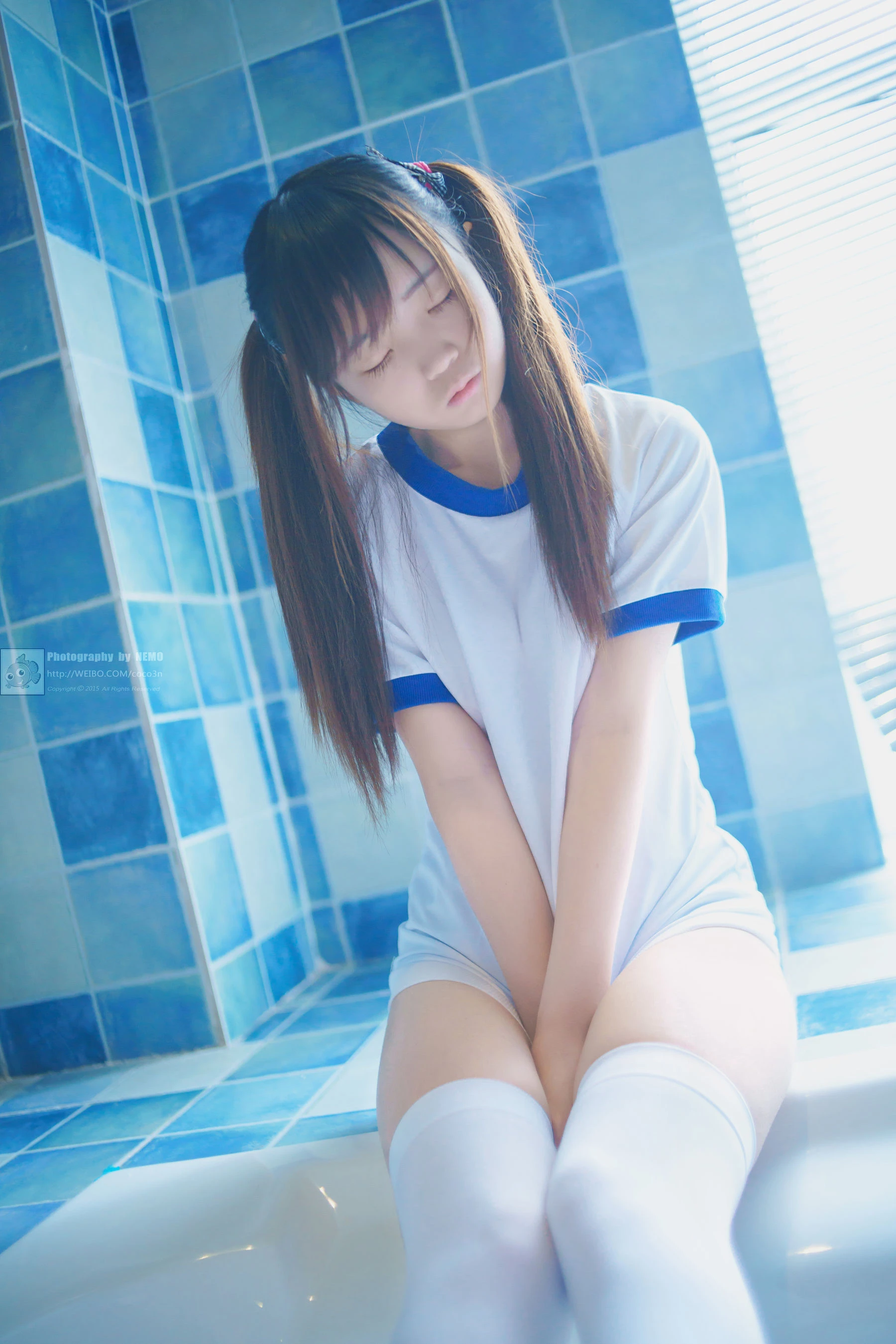 [辣妹]郭慧新自然光獨家大片珍藏：郭慧新清純演繹美腿完美神韻展現寫真藝術 - 1