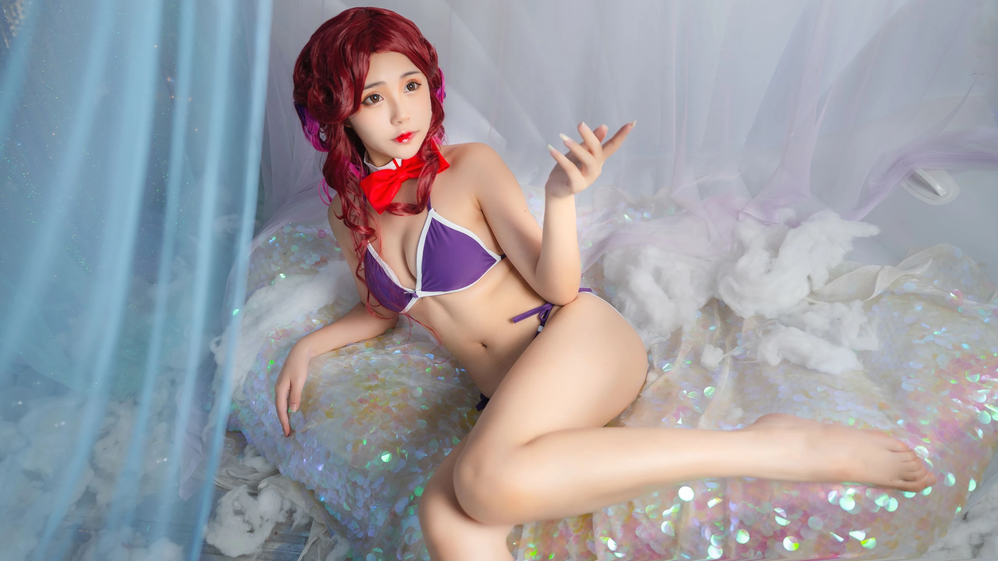 [辣妹]鄧雨靜超清寫真作品：街拍攝影性感凸顯鄧雨靜身材曲線魅力綻放寫真集 - 14